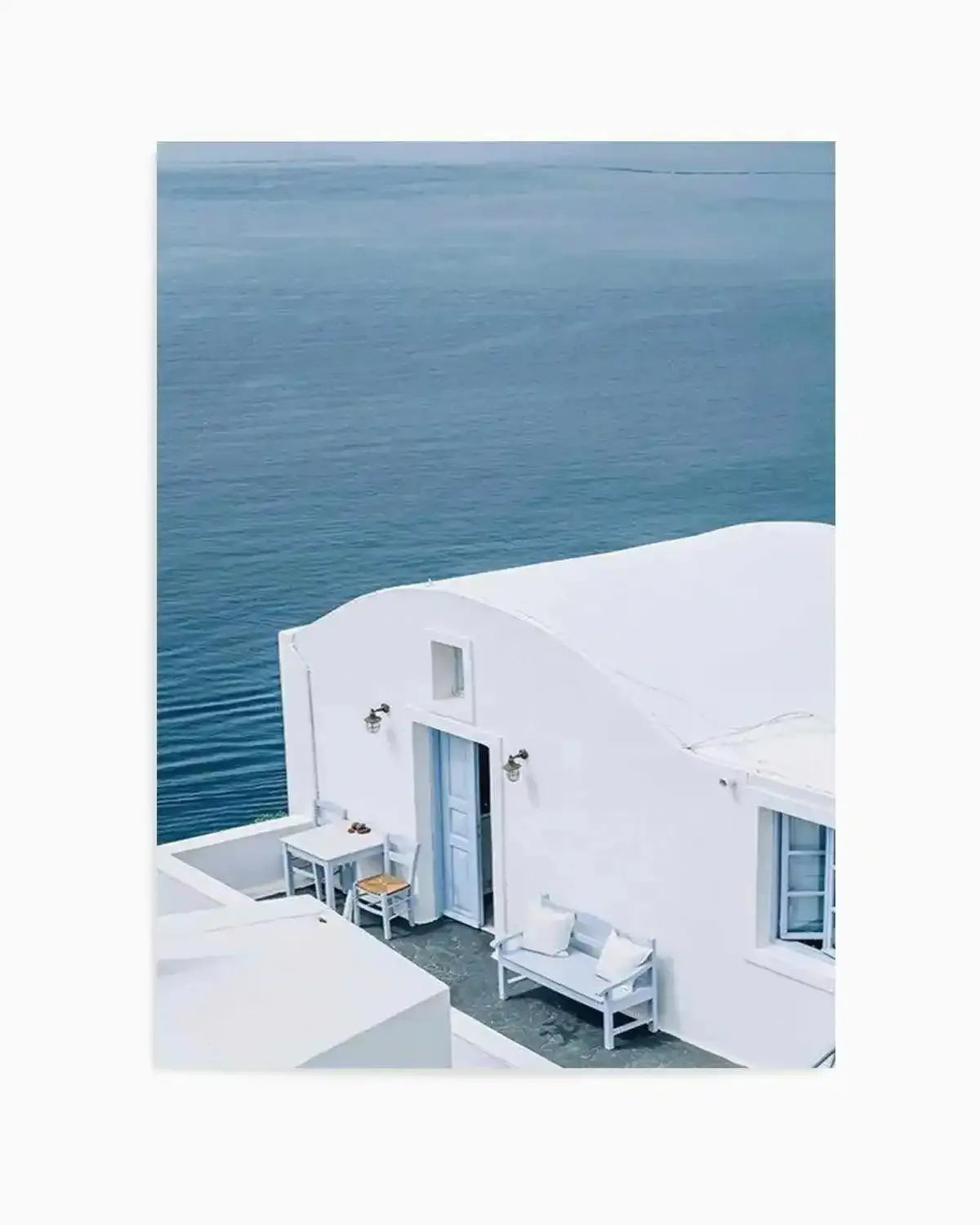 Santorini Blues | PT Art Print from Olive et Oriel where you can shop wallpaper and artworks online