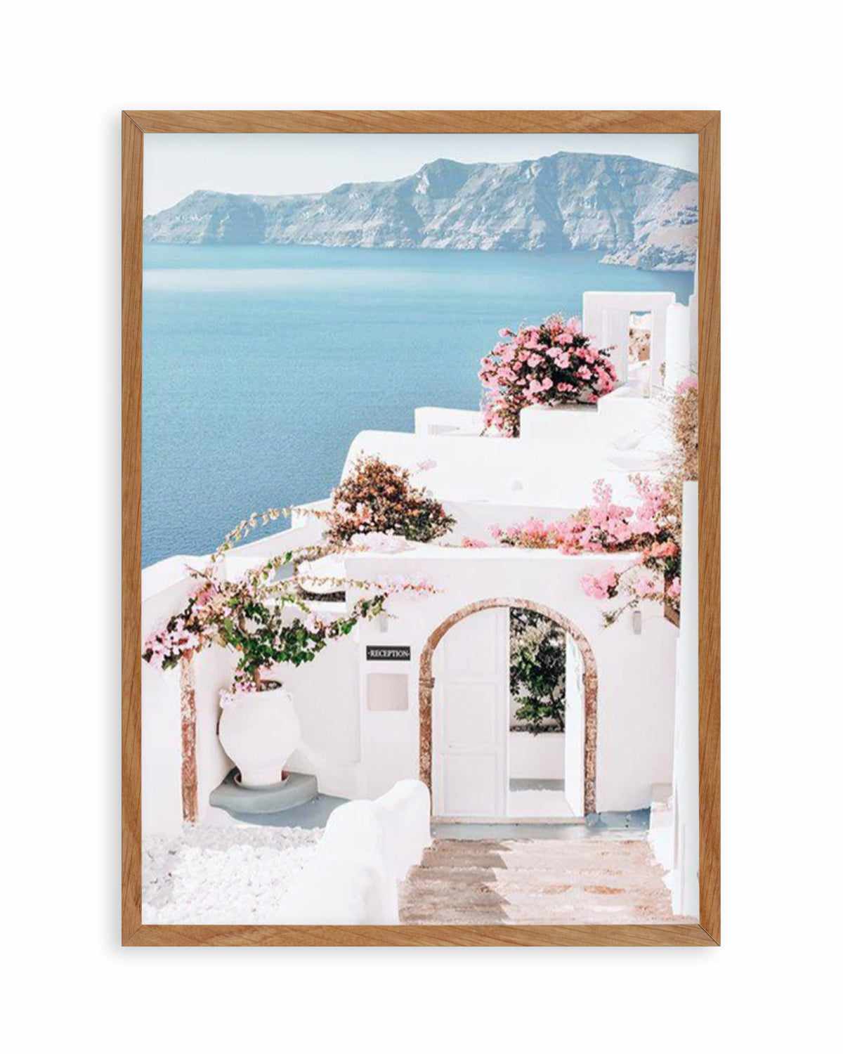 Santorini Days Art Print