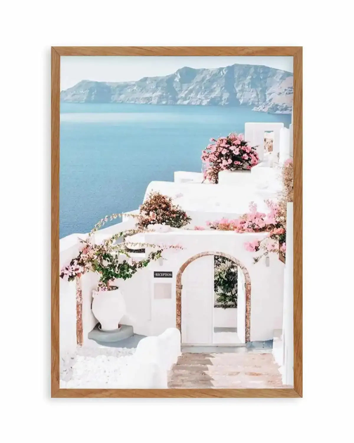 Santorini Days Art Print from Olive et Oriel where you can shop wallpaper and artworks online