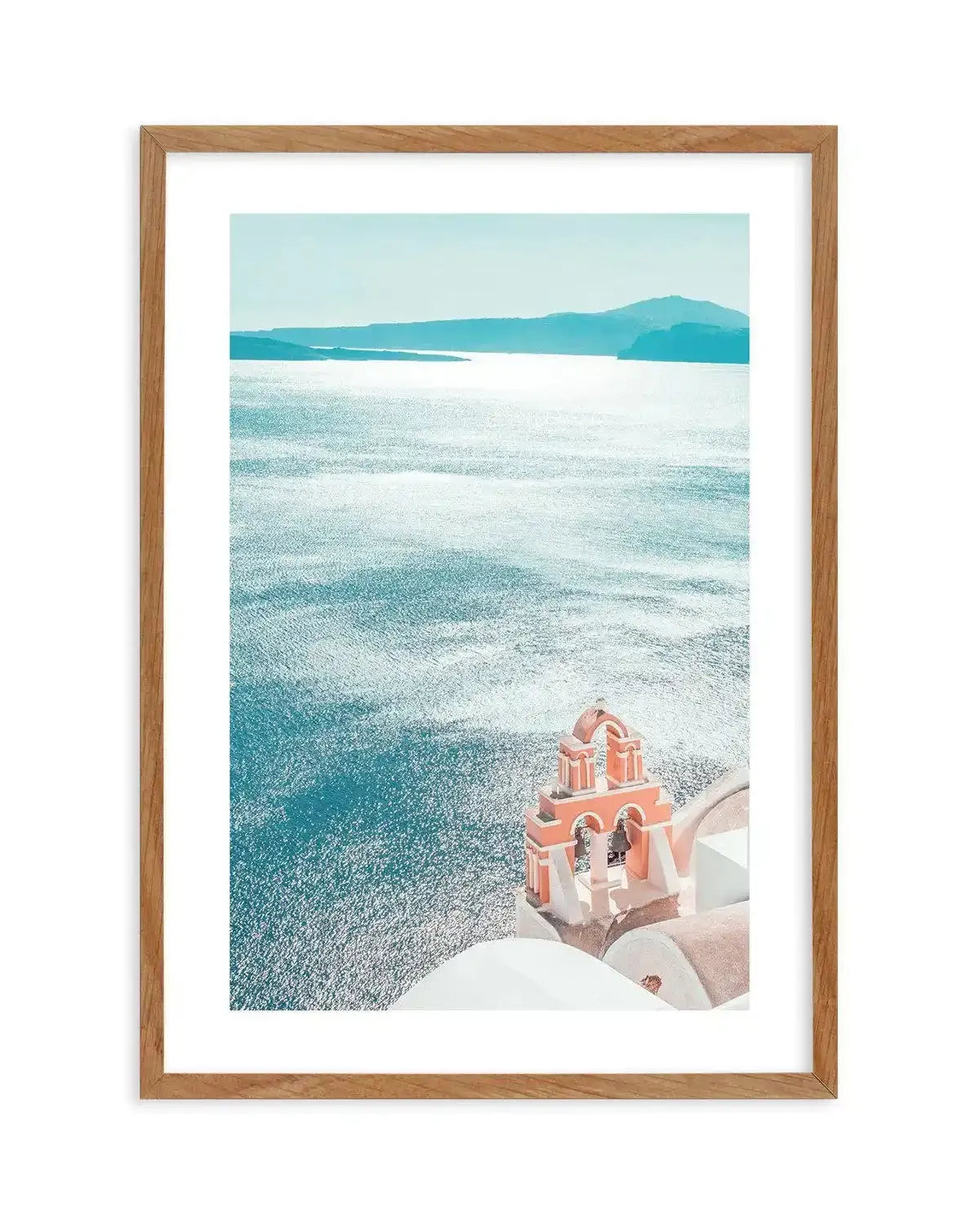 Santorini Sunrise II | PT Art Print-Shop Greece Wall Art Prints Online with Olive et Oriel - Our collection of Greek Islands art prints offer unique wall art including blue domes of Santorini in Oia, mediterranean sea prints and incredible posters from Milos and other Greece landscape photography - this collection will add mediterranean blue to your home, perfect for updating the walls in coastal, beach house style. There is Greece art on canvas and extra large wall art with fast, free shipping 