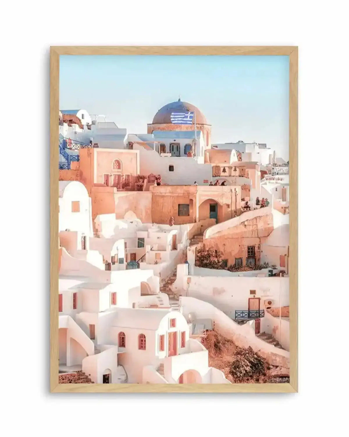 Santorini Sunsets I | PT Art Print from Olive et Oriel where you can shop wallpaper and artworks online