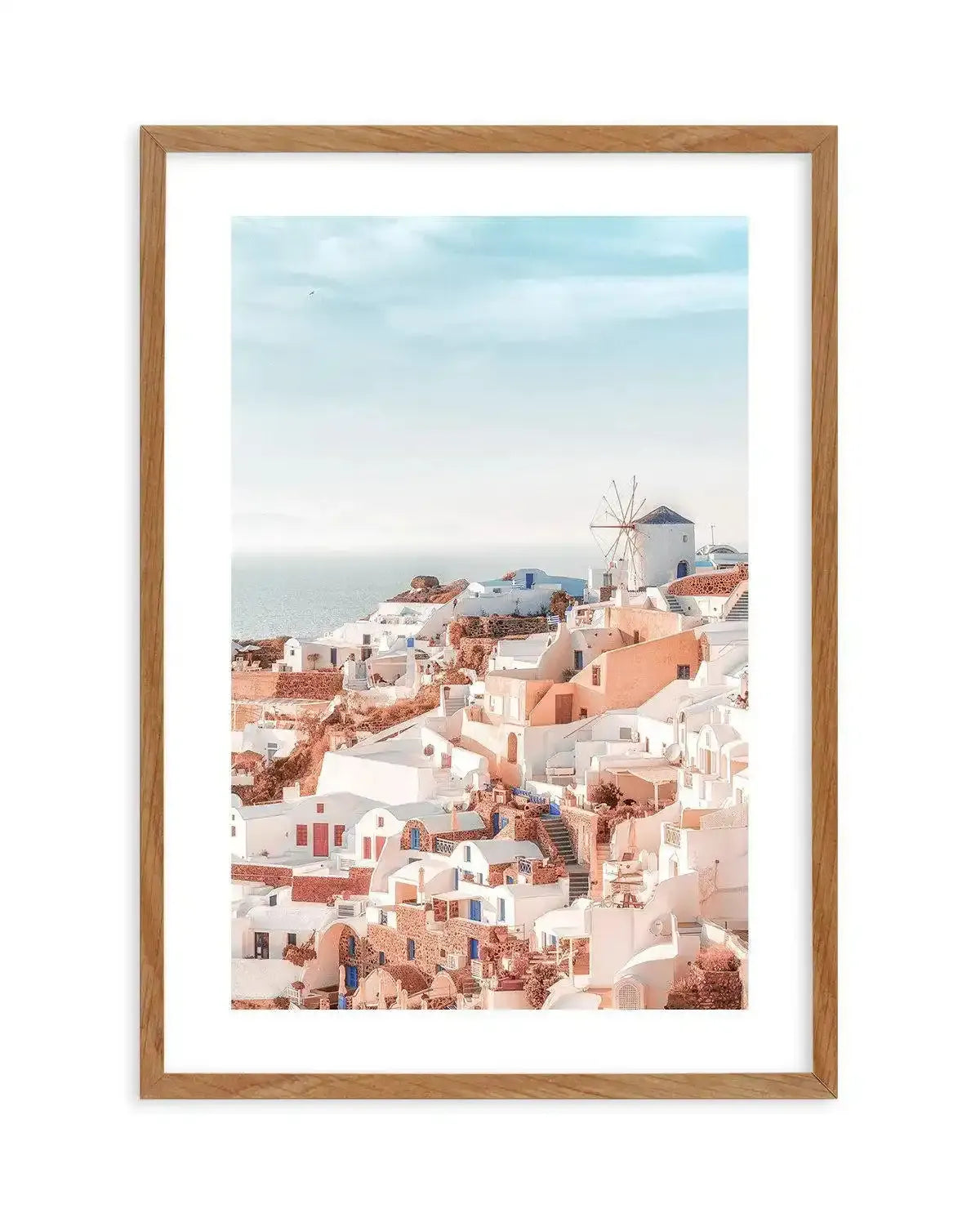 Santorini Sunsets II | PT Art Print-Shop Greece Wall Art Prints Online with Olive et Oriel - Our collection of Greek Islands art prints offer unique wall art including blue domes of Santorini in Oia, mediterranean sea prints and incredible posters from Milos and other Greece landscape photography - this collection will add mediterranean blue to your home, perfect for updating the walls in coastal, beach house style. There is Greece art on canvas and extra large wall art with fast, free shipping 