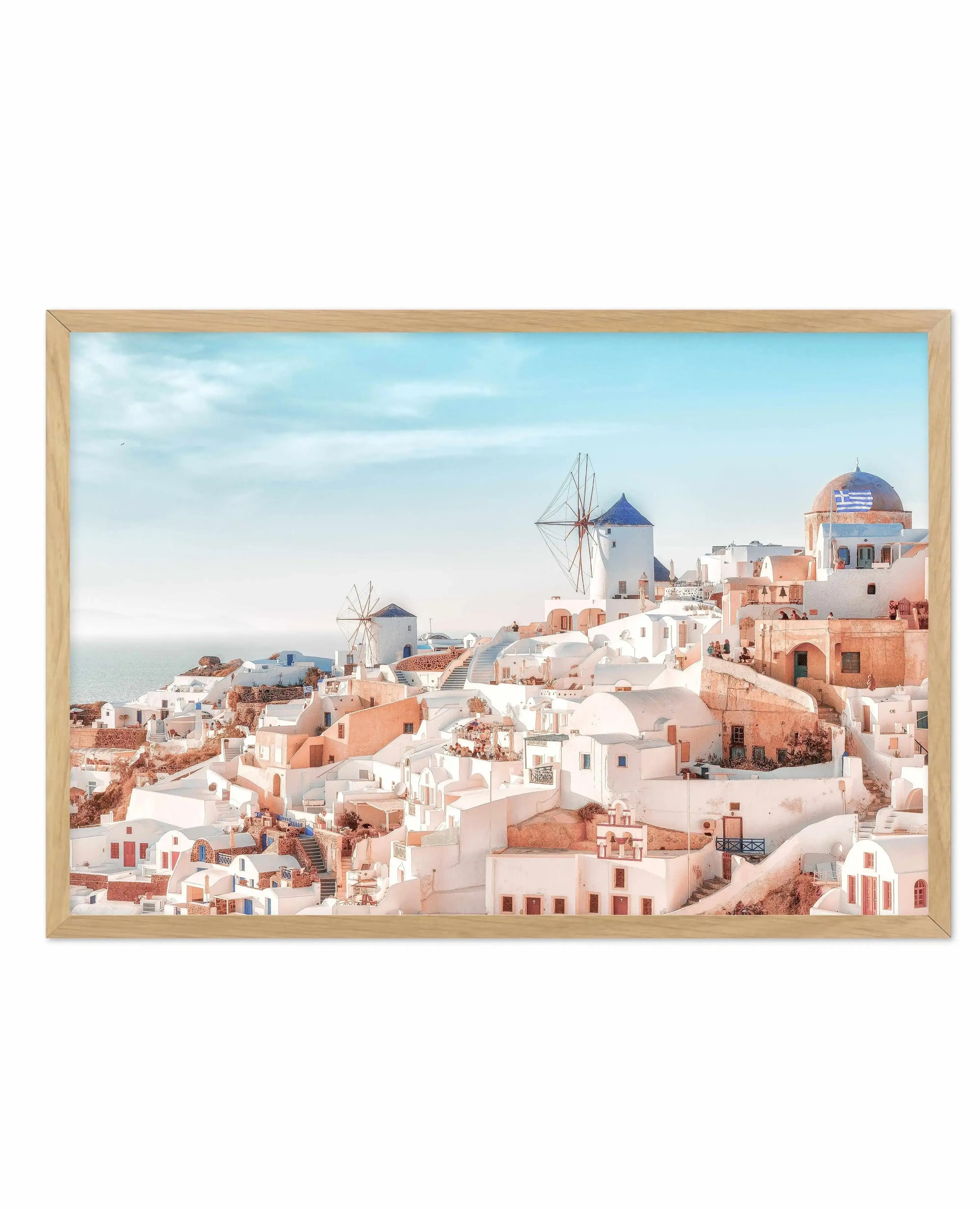 Santorini Sunsets | LS Art Print-Shop Greece Wall Art Prints Online with Olive et Oriel - Our collection of Greek Islands art prints offer unique wall art including blue domes of Santorini in Oia, mediterranean sea prints and incredible posters from Milos and other Greece landscape photography - this collection will add mediterranean blue to your home, perfect for updating the walls in coastal, beach house style. There is Greece art on canvas and extra large wall art with fast, free shipping acr