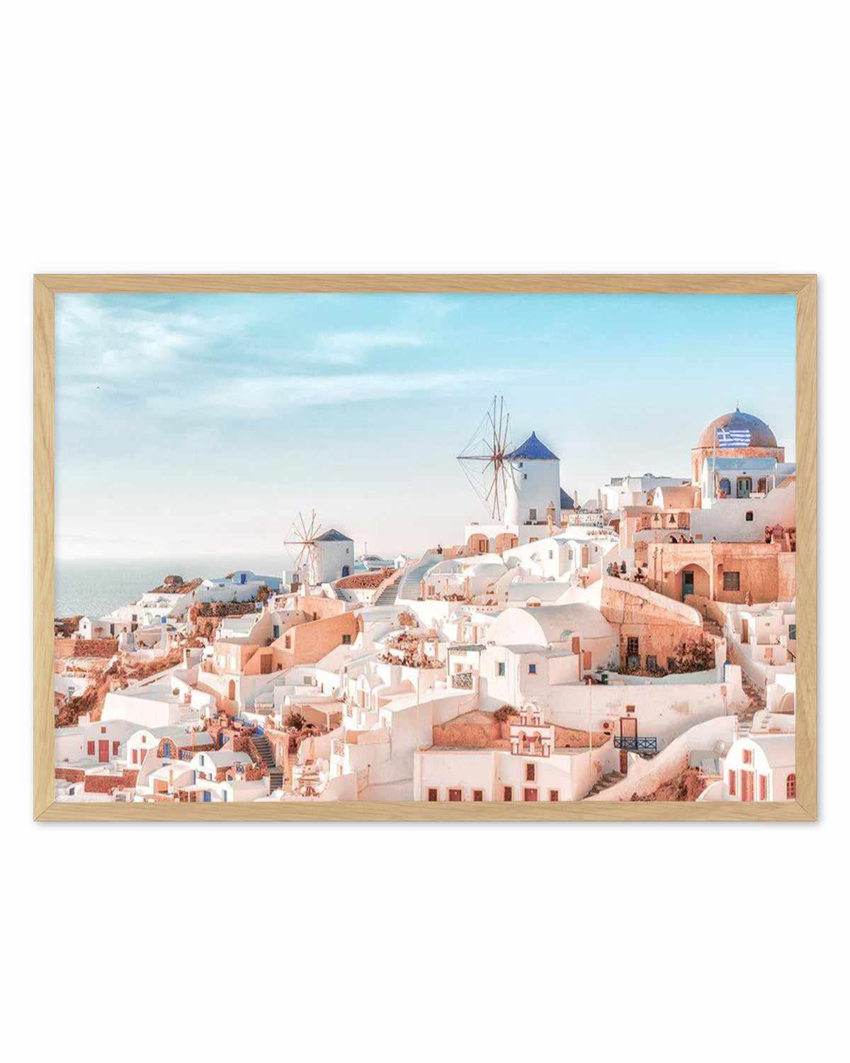 Santorini Sunsets | LS Art Print