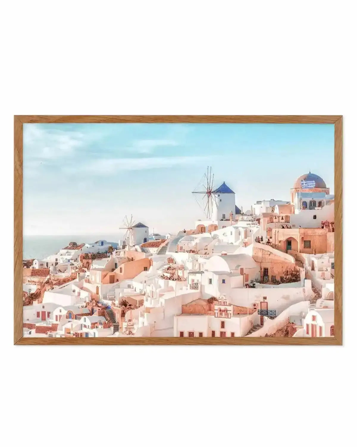 Santorini Sunsets | LS Art Print from Olive et Oriel where you can shop wallpaper and artworks online