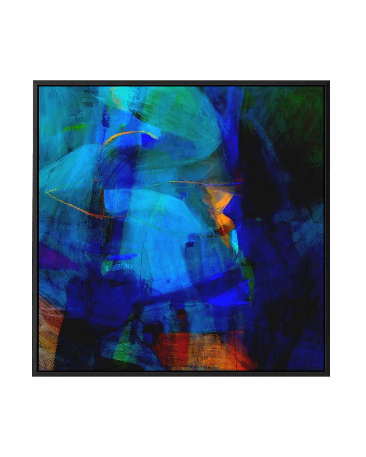 Sapphire by Antonia Tzenova | Framed Canvas Art Print from Olive et Oriel where you can shop wallpaper and artworks online