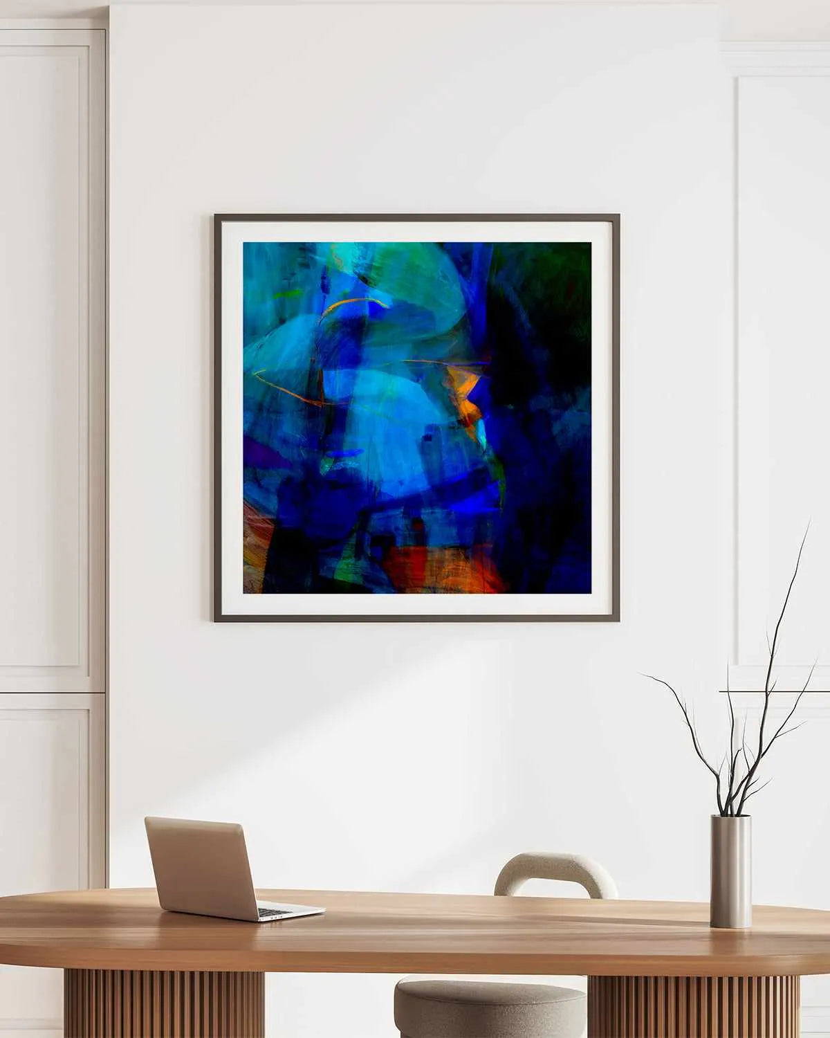 Sapphire by Antonia Tzenova Art Print from Olive et Oriel where you can shop wallpaper and artworks online