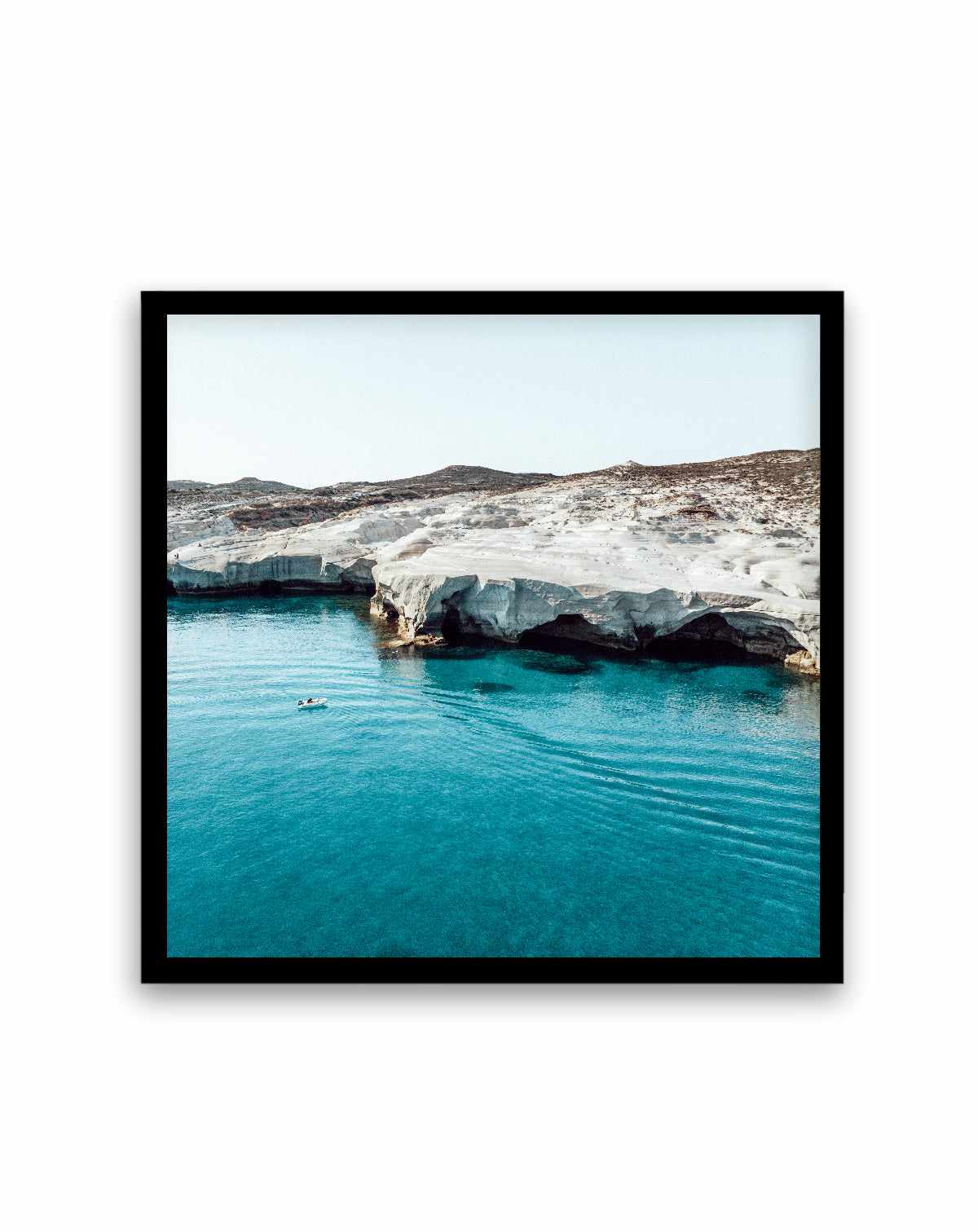 Sarakiniko Boating, Milos | Art Print