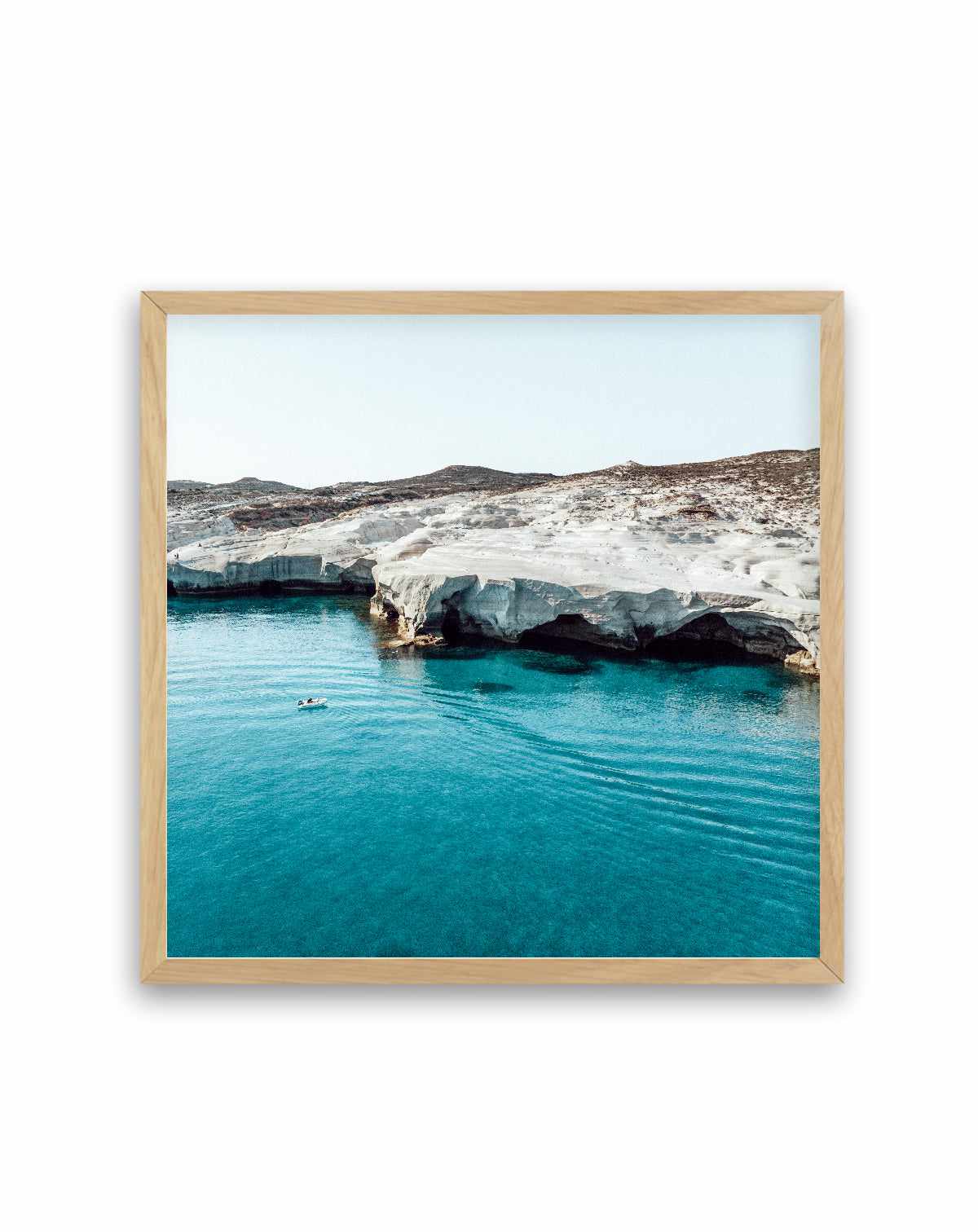 Sarakiniko Boating, Milos | Art Print