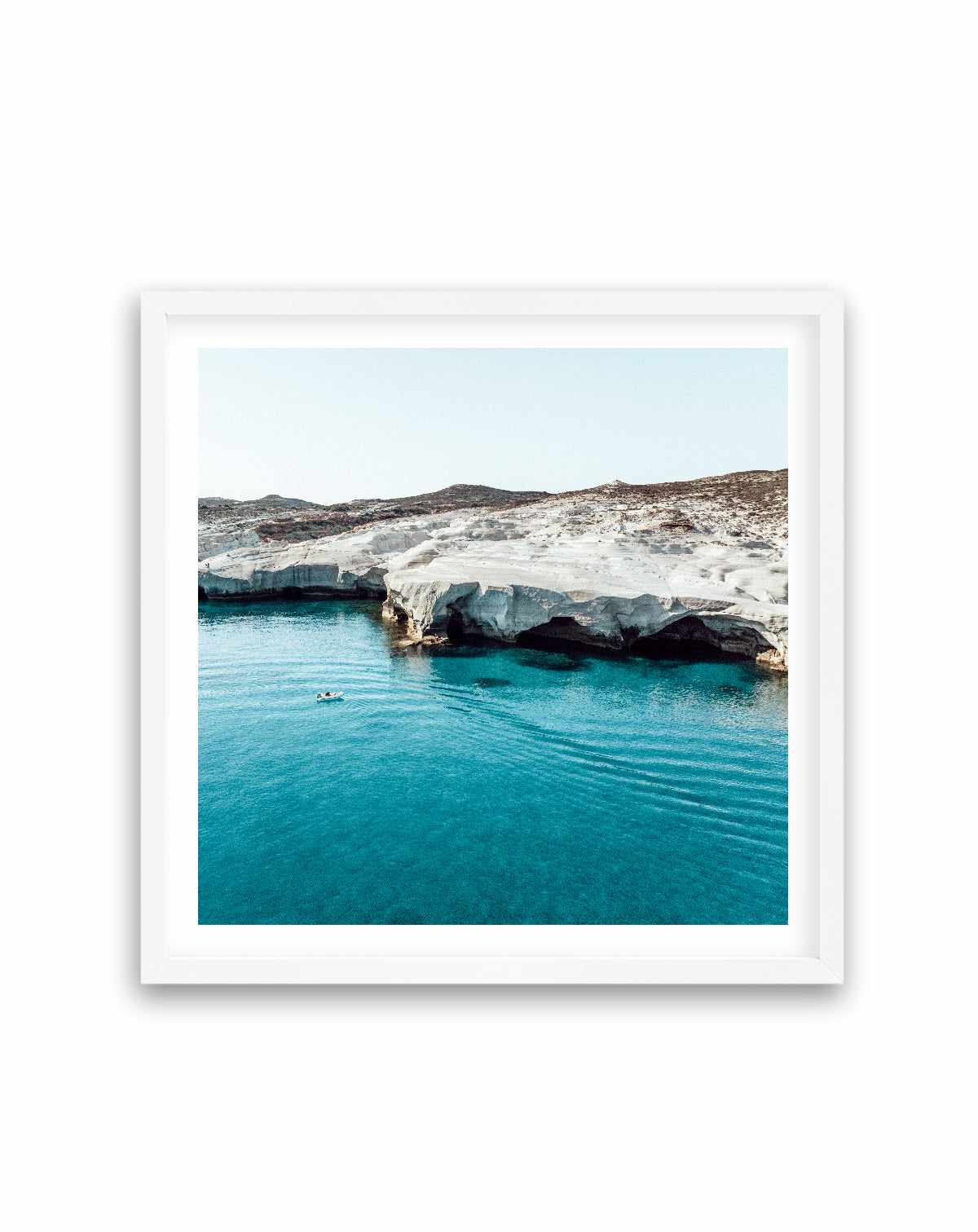 Sarakiniko Boating, Milos | Art Print