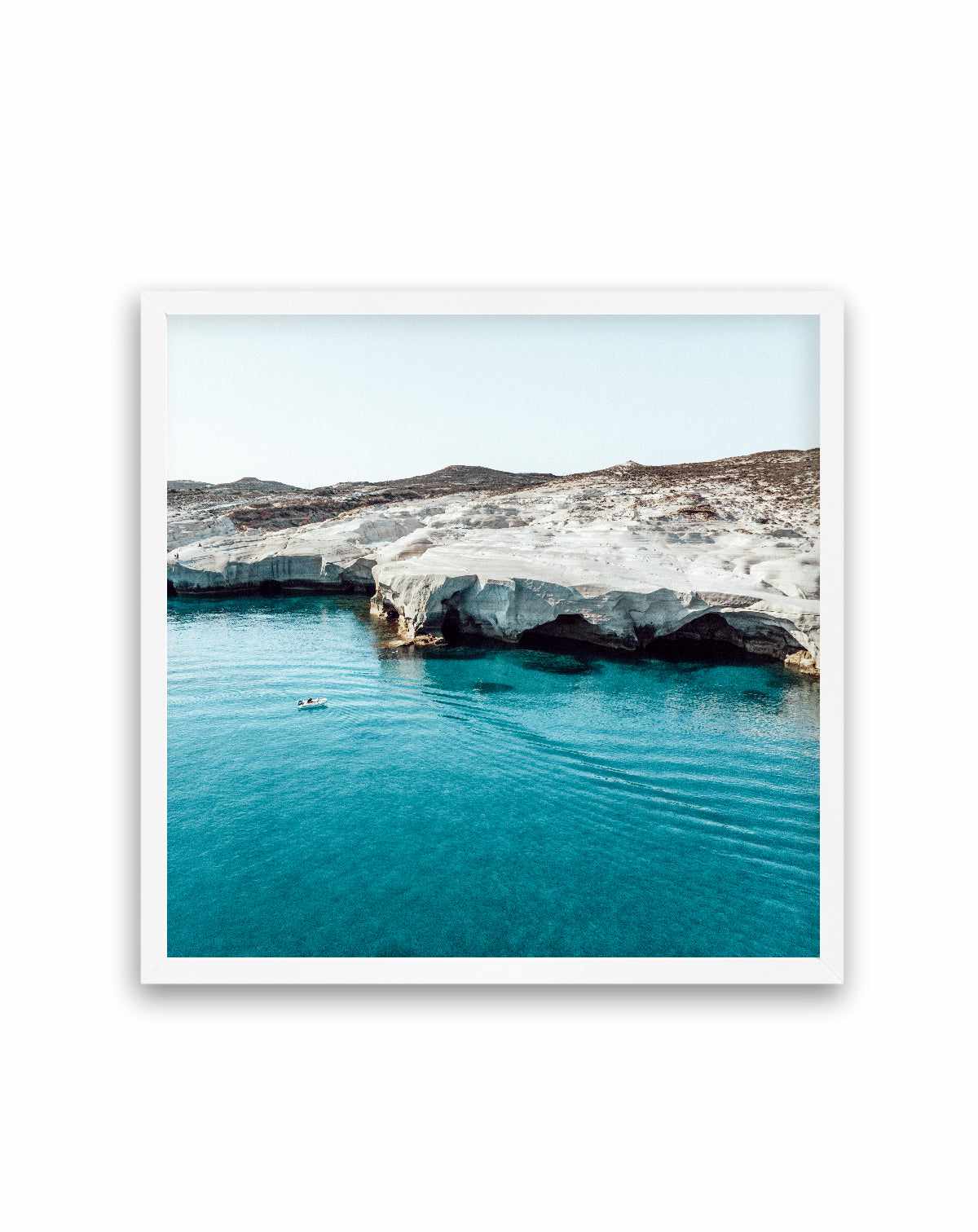 Sarakiniko Boating, Milos | Art Print