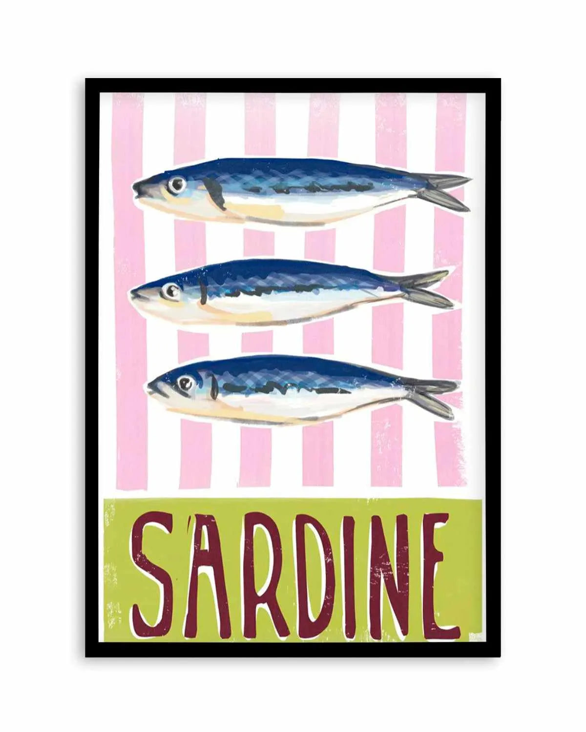 Sardine Art Print from Olive et Oriel where you can shop wallpaper and artworks online