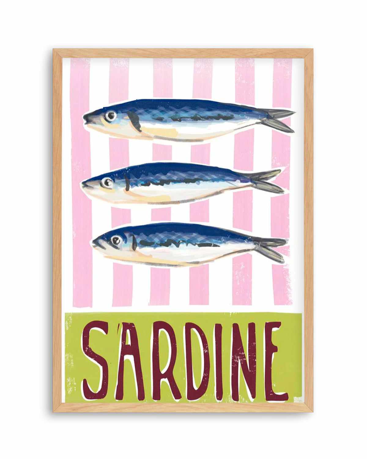 Sardine Art Print