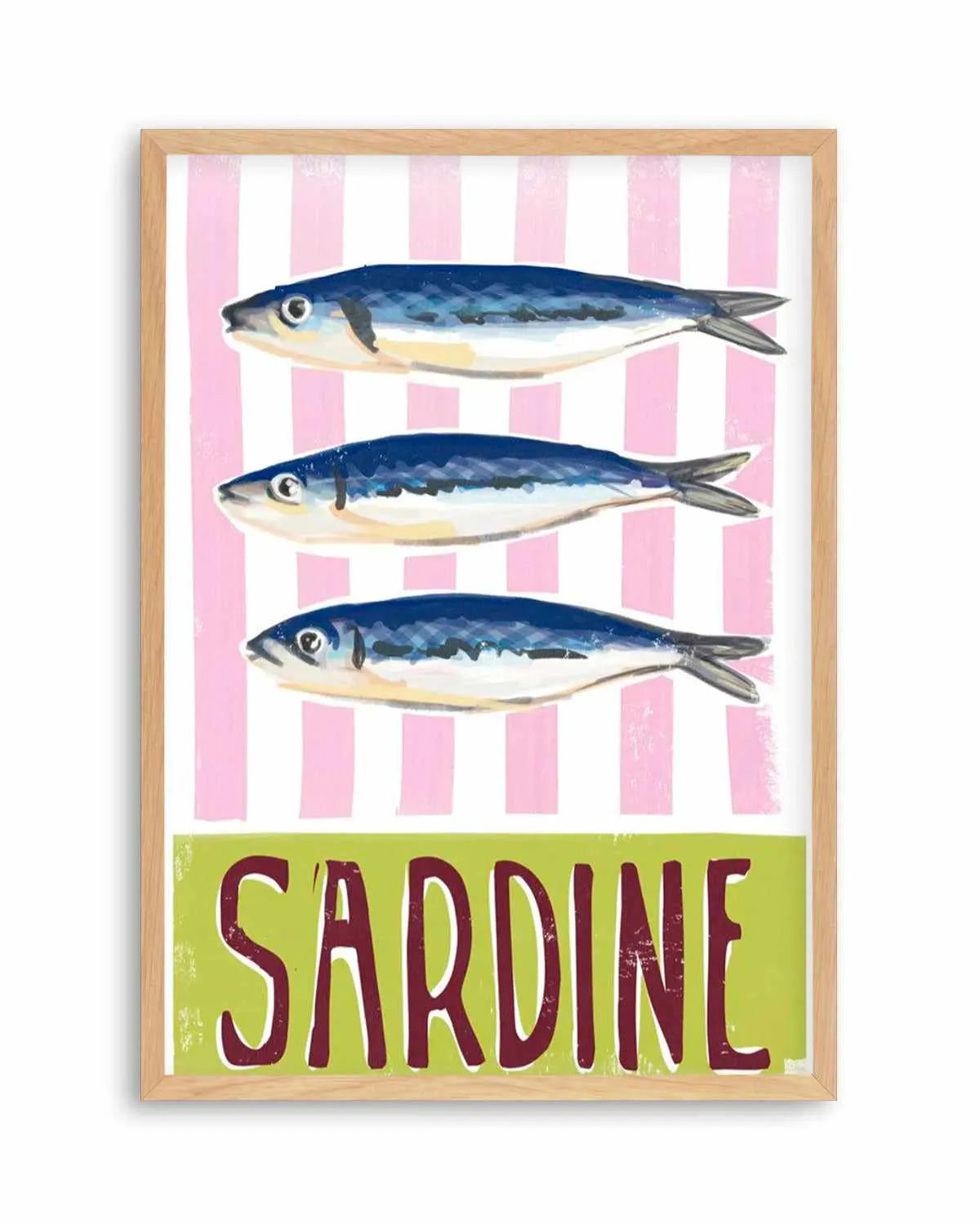 Sardine Art Print from Olive et Oriel where you can shop wallpaper and artworks online