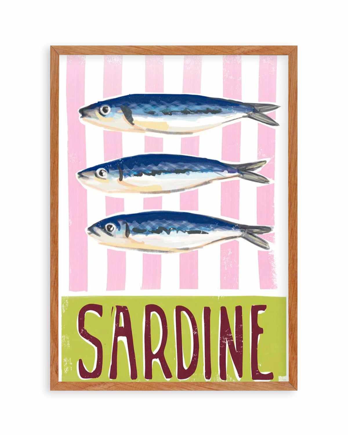 Sardine Art Print