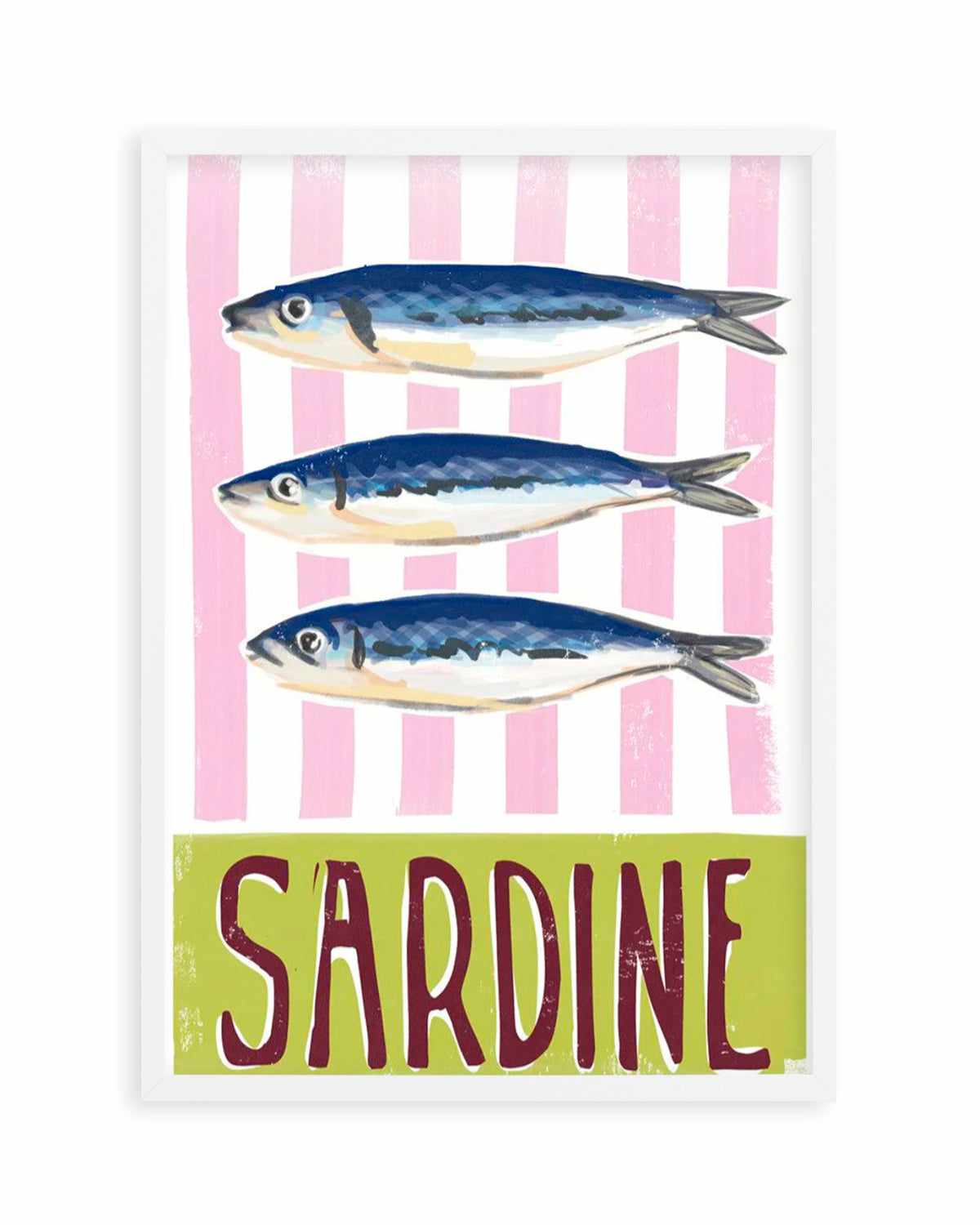 Sardine Art Print