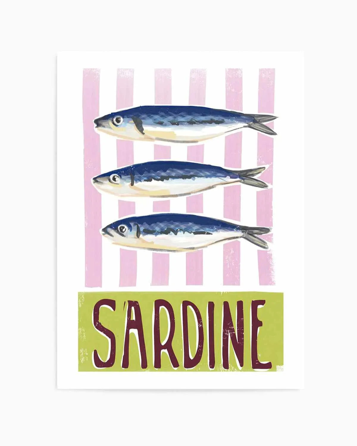 Sardine Art Print from Olive et Oriel where you can shop wallpaper and artworks online