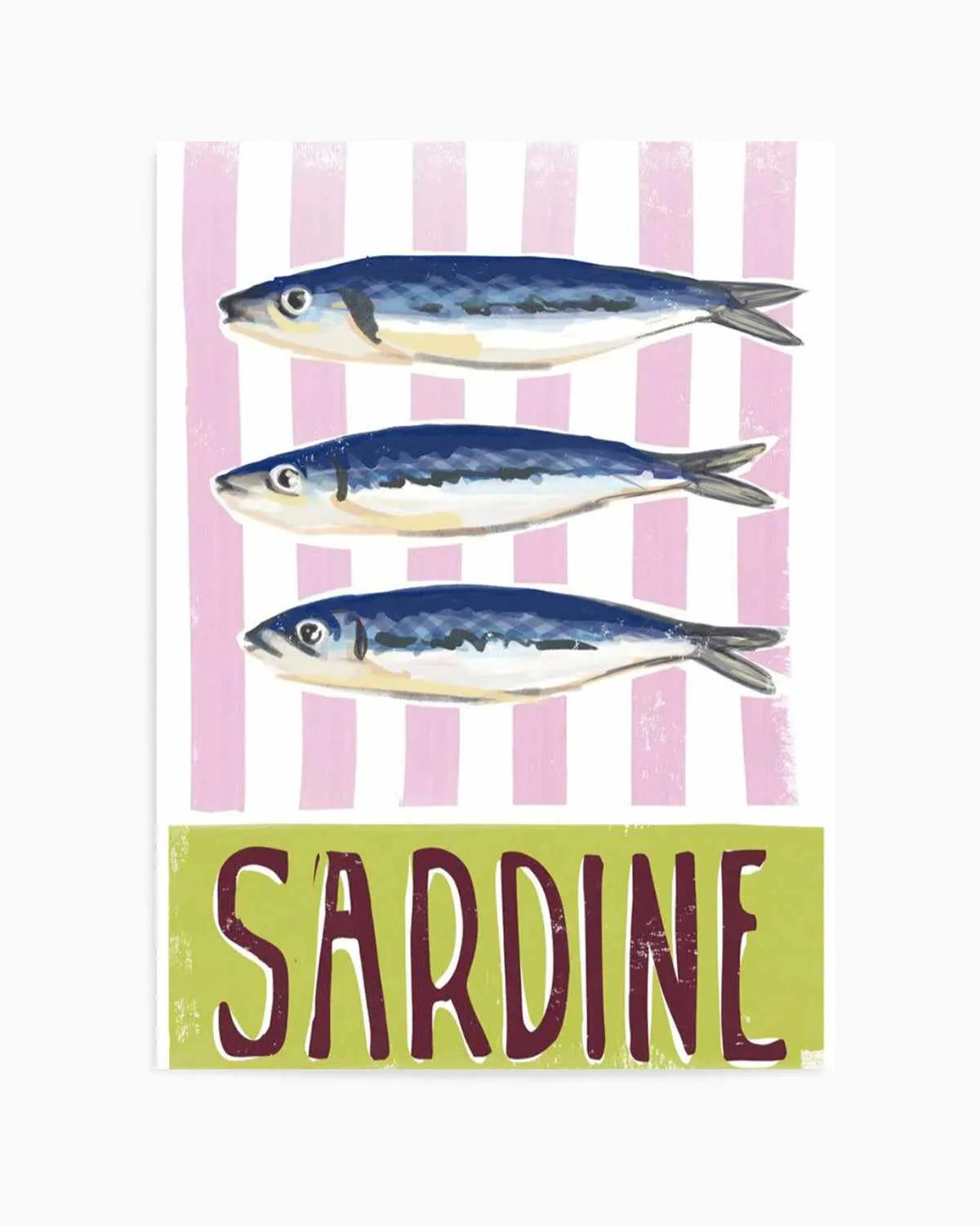 Sardine Art Print from Olive et Oriel where you can shop wallpaper and artworks online