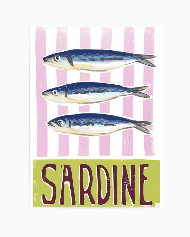 Sardine Art Print