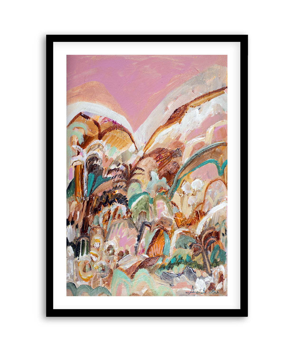 Say No More by Amanda Skye | Art Print from Olive et Oriel where you can shop wallpaper and artworks online