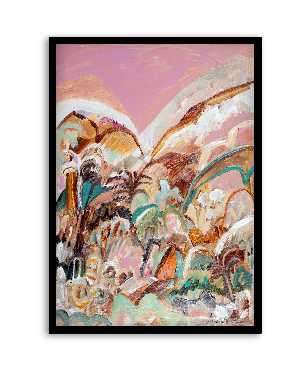 Say No More by Amanda Skye | Art Print from Olive et Oriel where you can shop wallpaper and artworks online