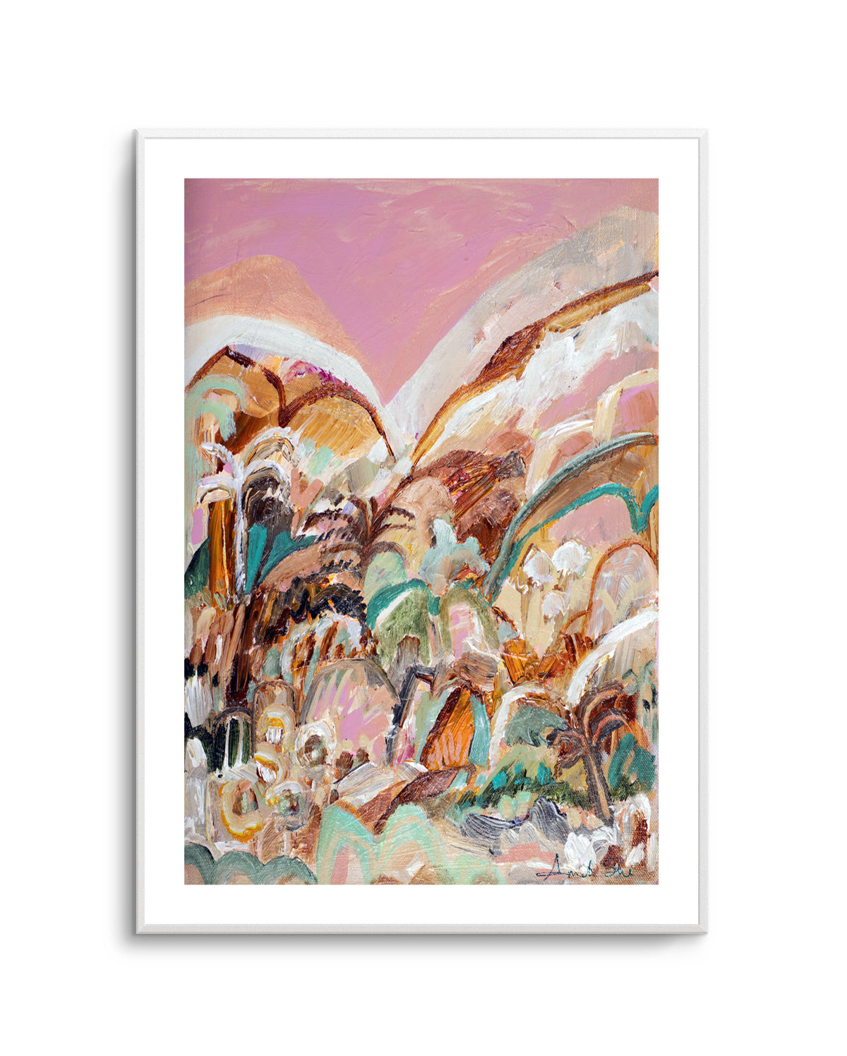 Say No More by Amanda Skye | Art Print from Olive et Oriel where you can shop wallpaper and artworks online