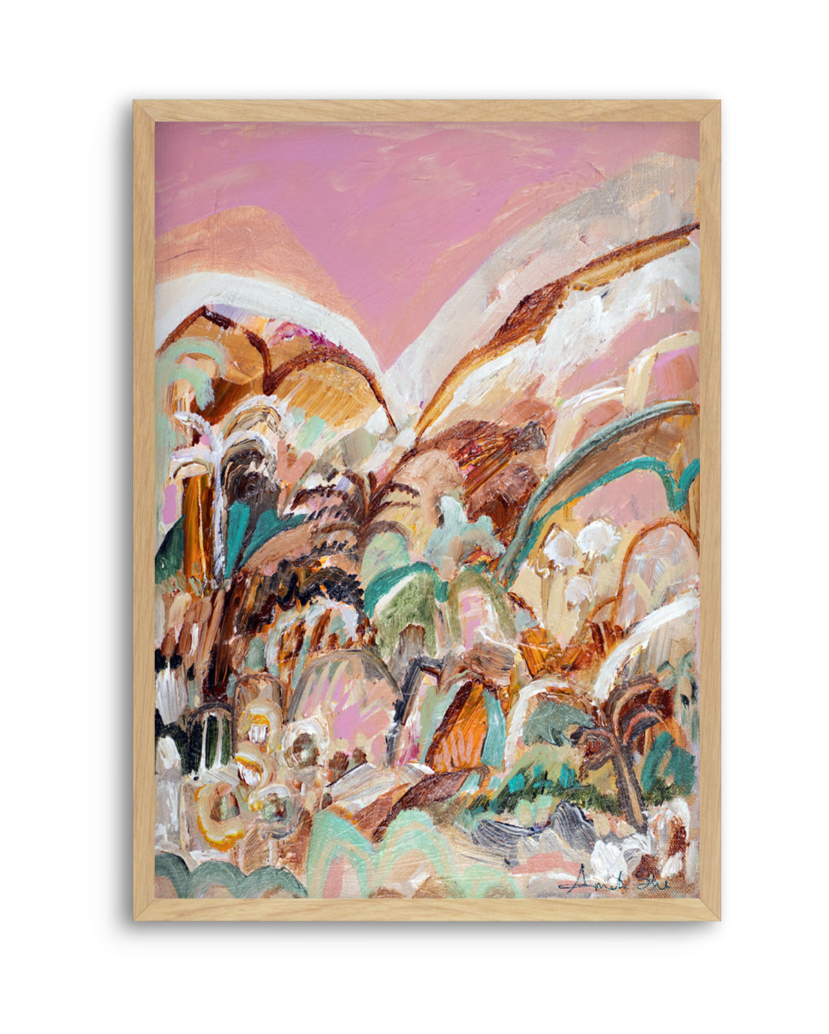 Say No More by Amanda Skye | Art Print from Olive et Oriel where you can shop wallpaper and artworks online