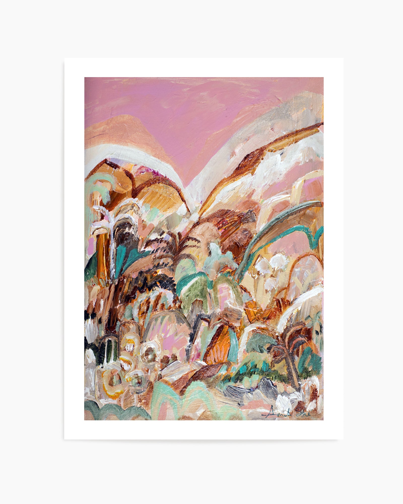 Say No More by Amanda Skye | Art Print from Olive et Oriel where you can shop wallpaper and artworks online