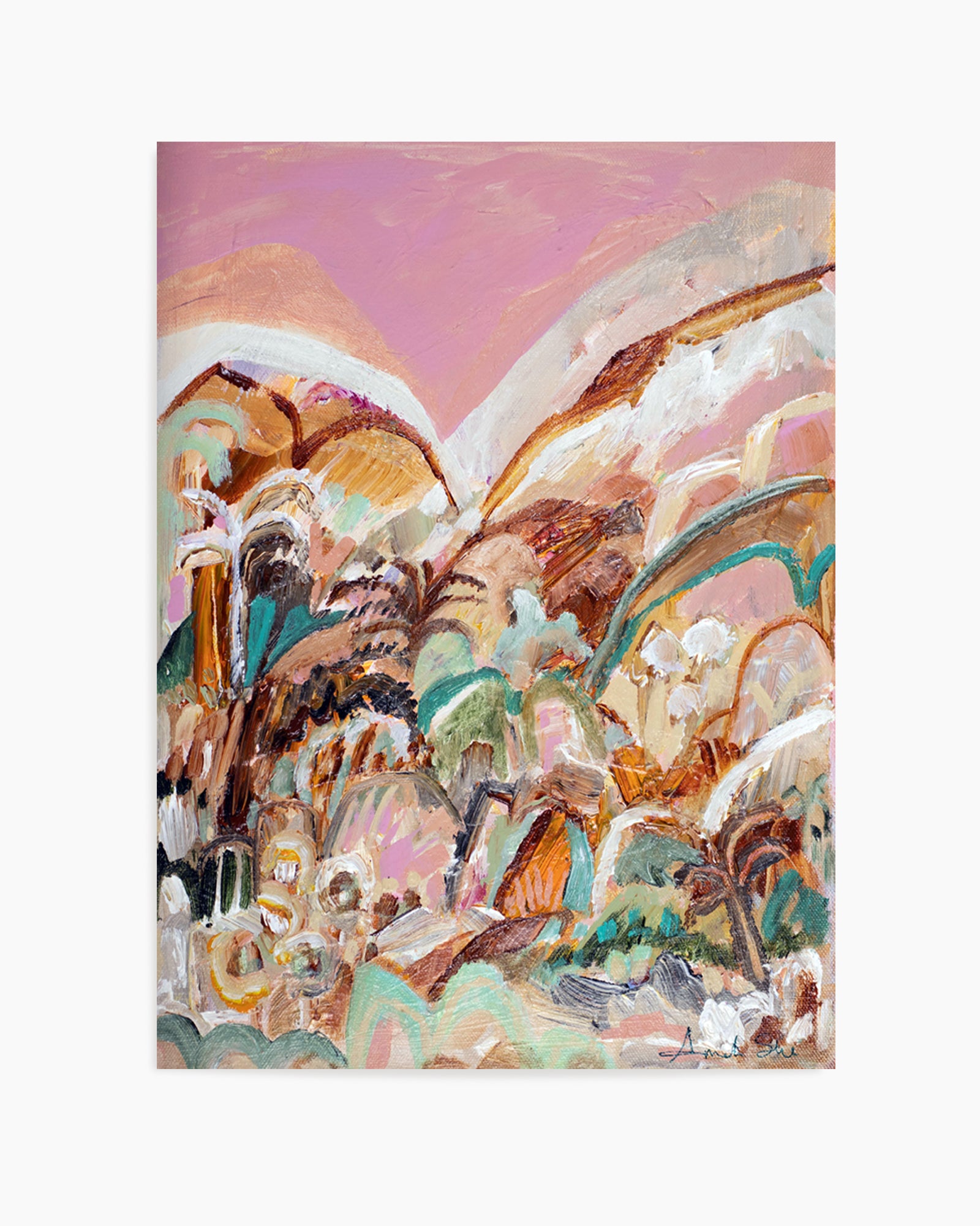 Say No More by Amanda Skye | Art Print from Olive et Oriel where you can shop wallpaper and artworks online