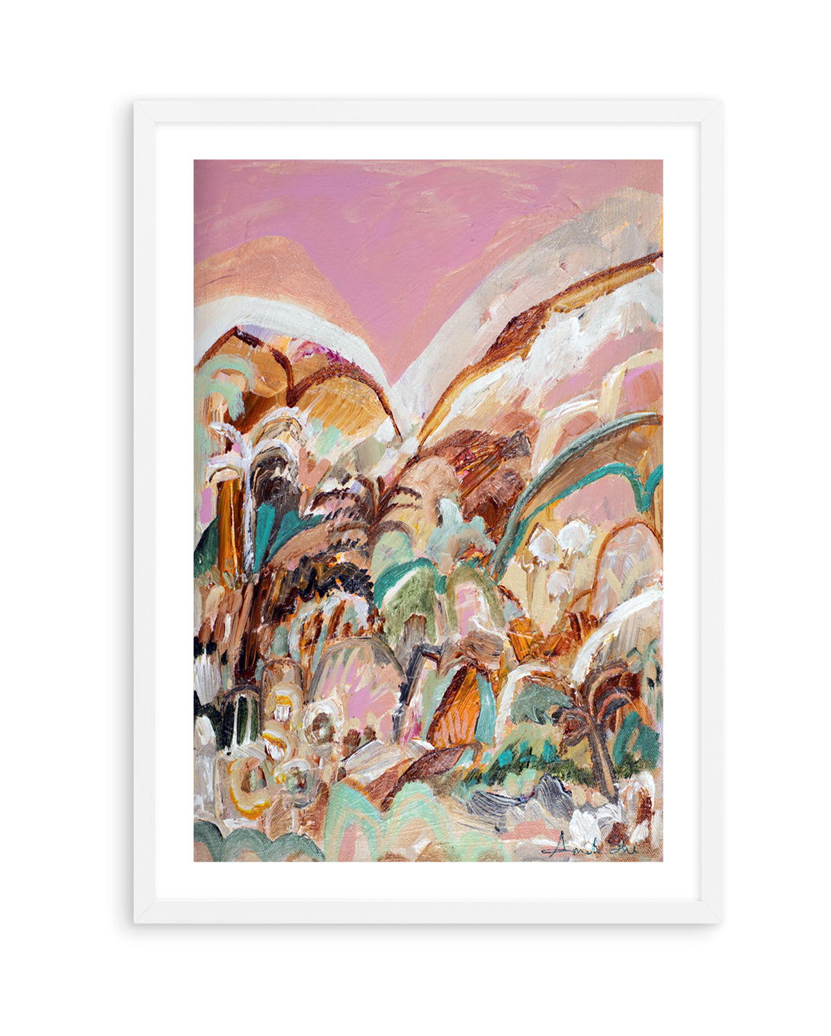 Say No More by Amanda Skye | Art Print from Olive et Oriel where you can shop wallpaper and artworks online