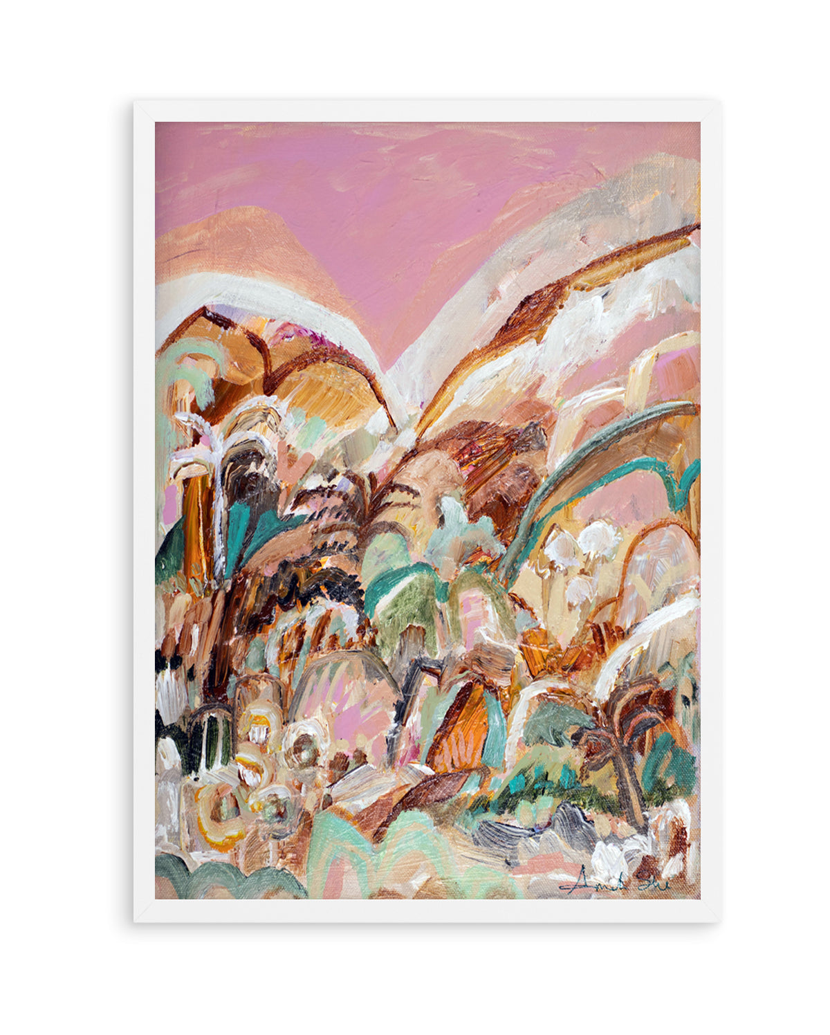 Say No More by Amanda Skye | Art Print from Olive et Oriel where you can shop wallpaper and artworks online