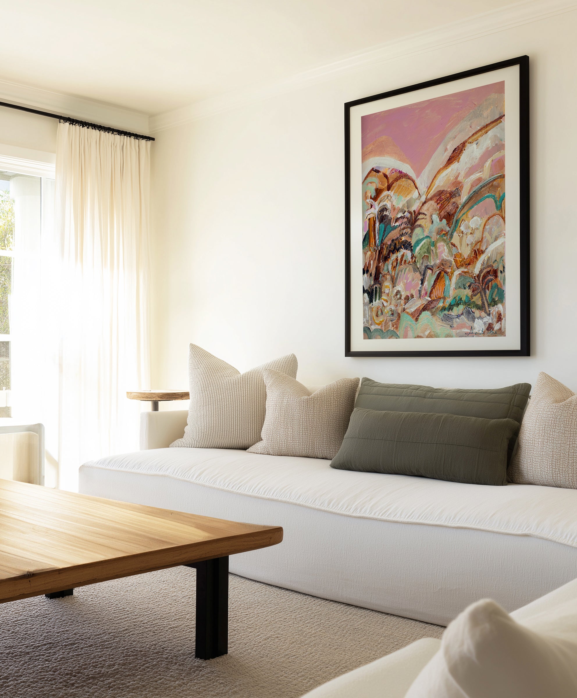 Say No More by Amanda Skye | Art Print from Olive et Oriel where you can shop wallpaper and artworks online