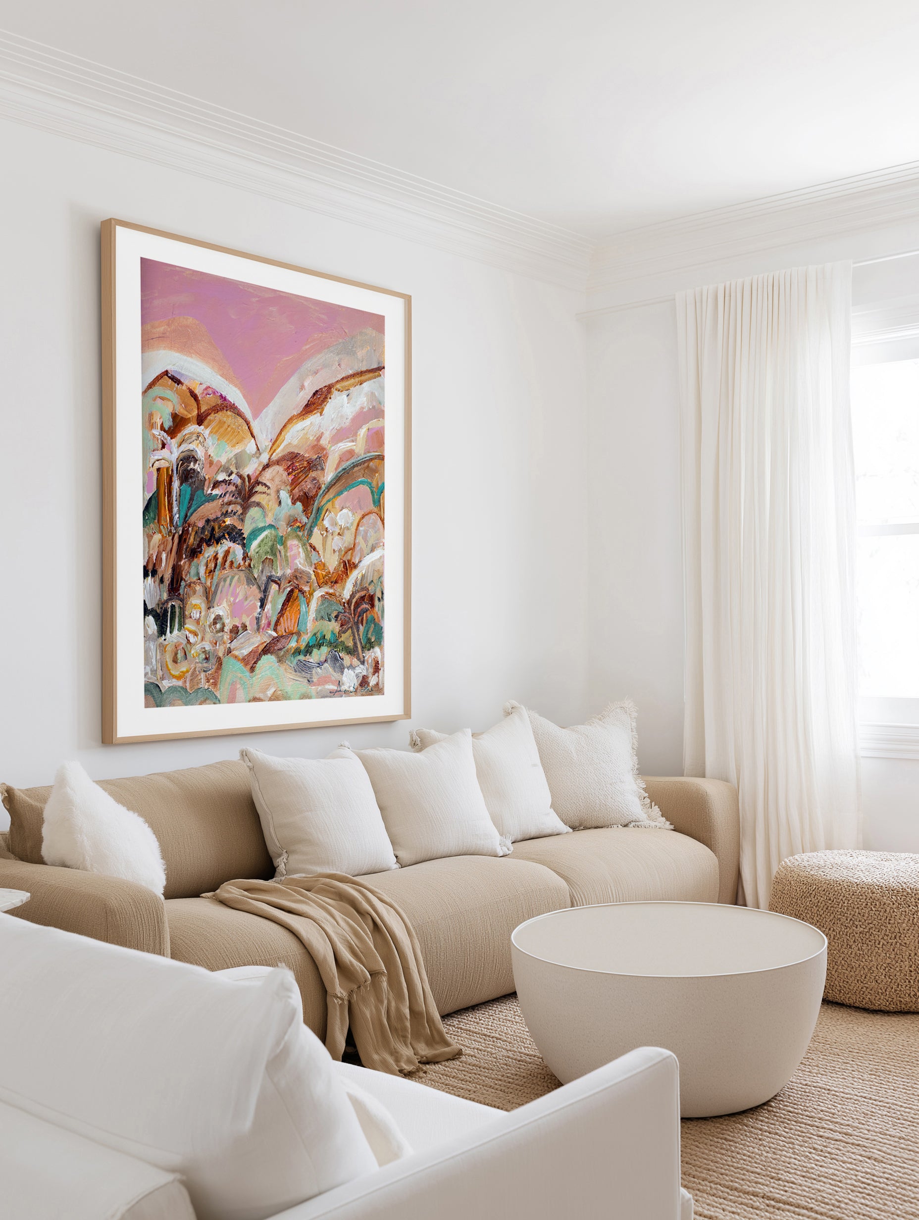 Say No More by Amanda Skye | Art Print from Olive et Oriel where you can shop wallpaper and artworks online