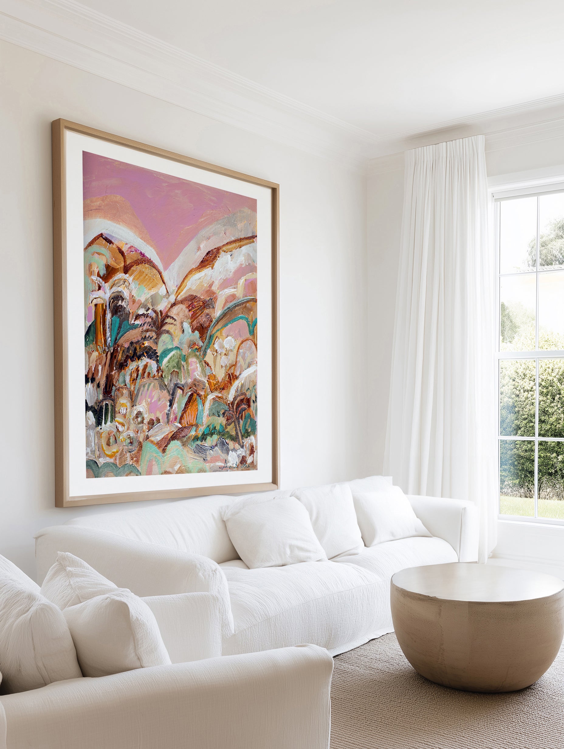 Say No More by Amanda Skye | Art Print from Olive et Oriel where you can shop wallpaper and artworks online