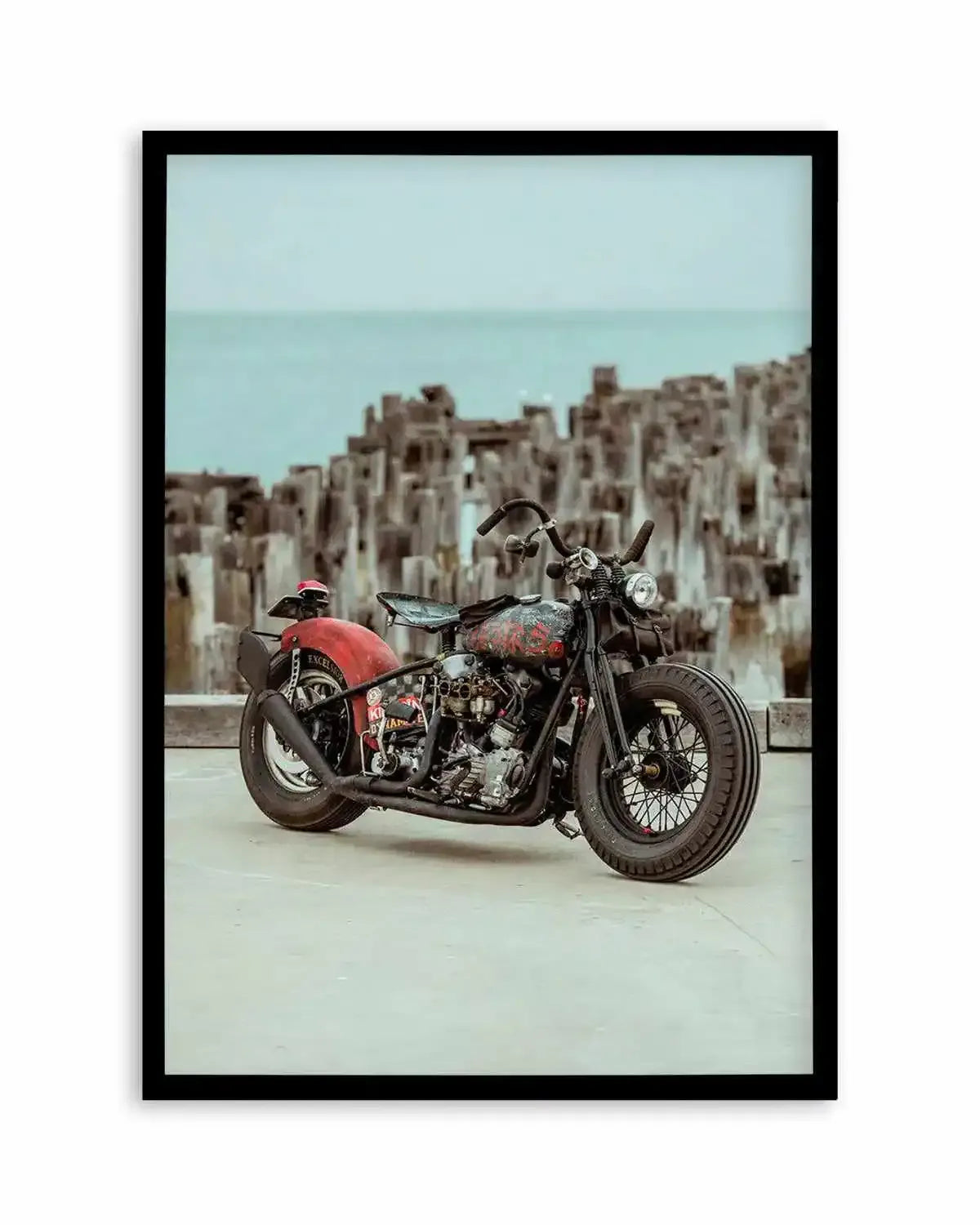 Sayonara Pier By Tim Harris Art Print from Olive et Oriel where you can shop wallpaper and artworks online