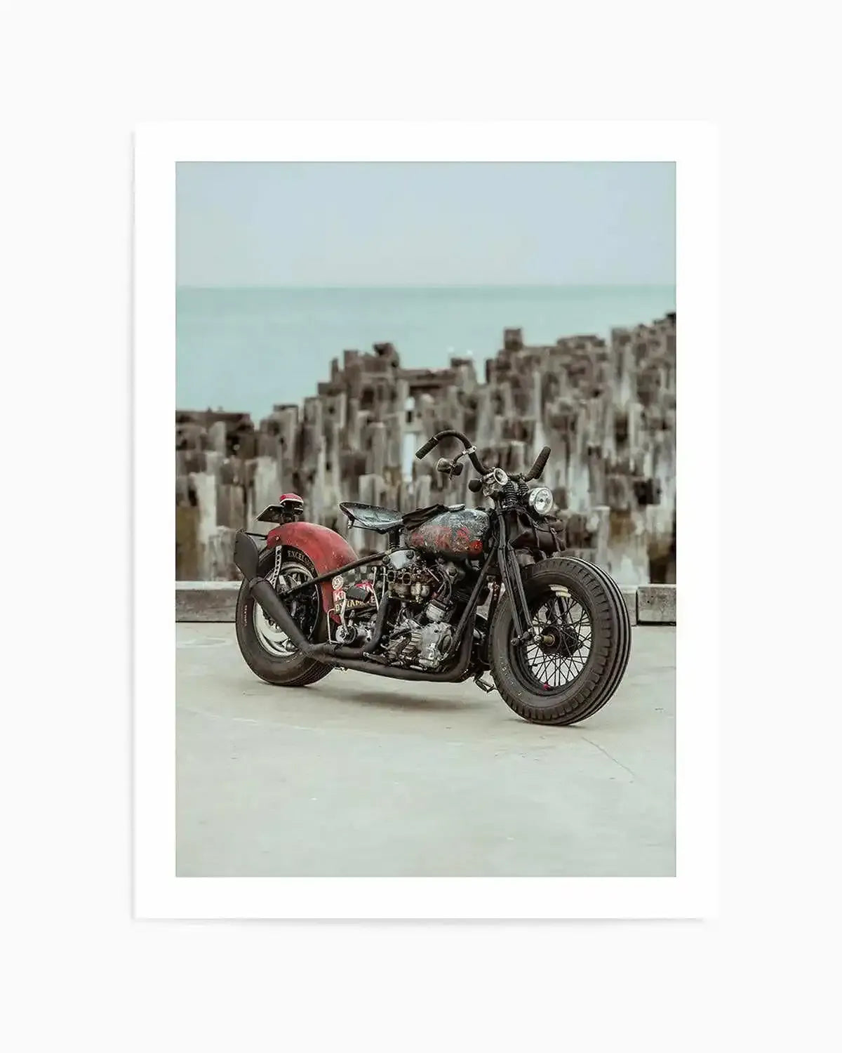 Sayonara Pier By Tim Harris Art Print from Olive et Oriel where you can shop wallpaper and artworks online