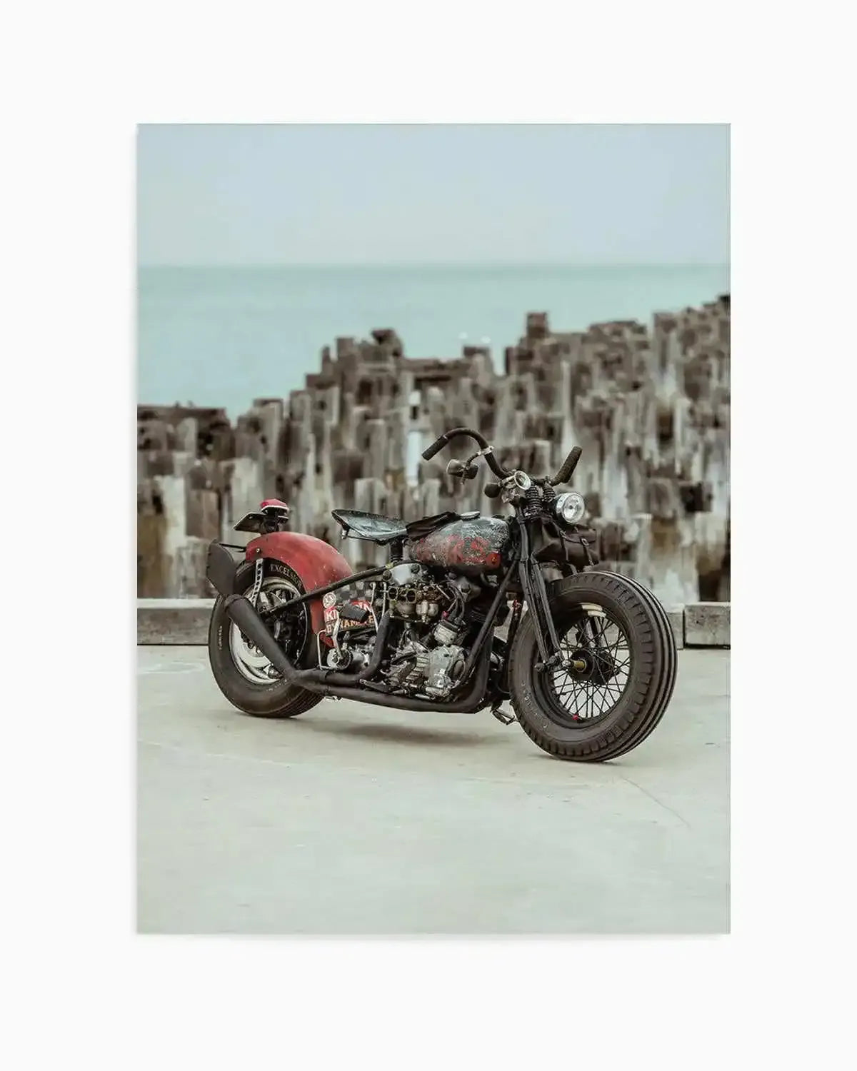 Sayonara Pier By Tim Harris Art Print from Olive et Oriel where you can shop wallpaper and artworks online