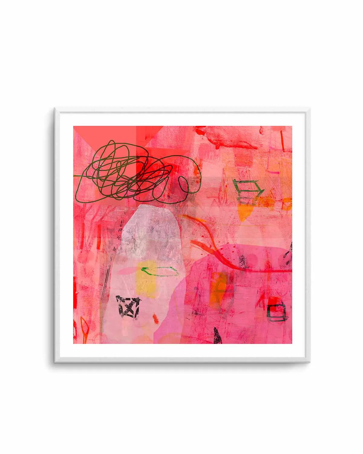 Scarlet Glaze by Antonia Tzenova Art Print from Olive et Oriel where you can shop wallpaper and artworks online