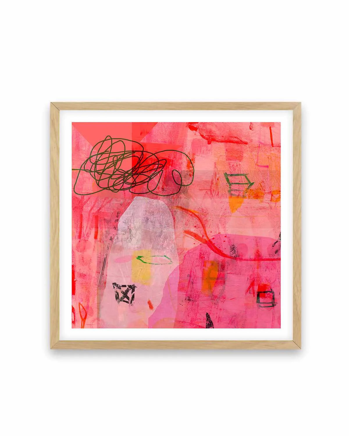 Scarlet Glaze by Antonia Tzenova Art Print from Olive et Oriel where you can shop wallpaper and artworks online