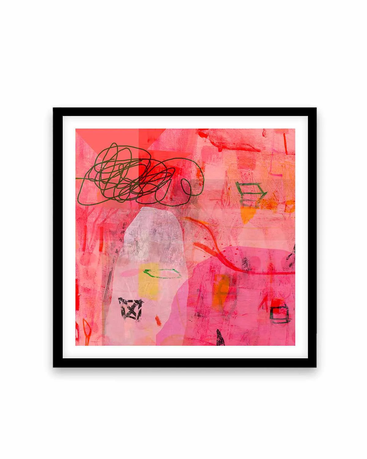 Scarlet Glaze by Antonia Tzenova Art Print from Olive et Oriel where you can shop wallpaper and artworks online