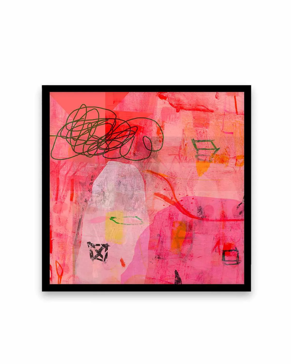 Scarlet Glaze by Antonia Tzenova Art Print from Olive et Oriel where you can shop wallpaper and artworks online