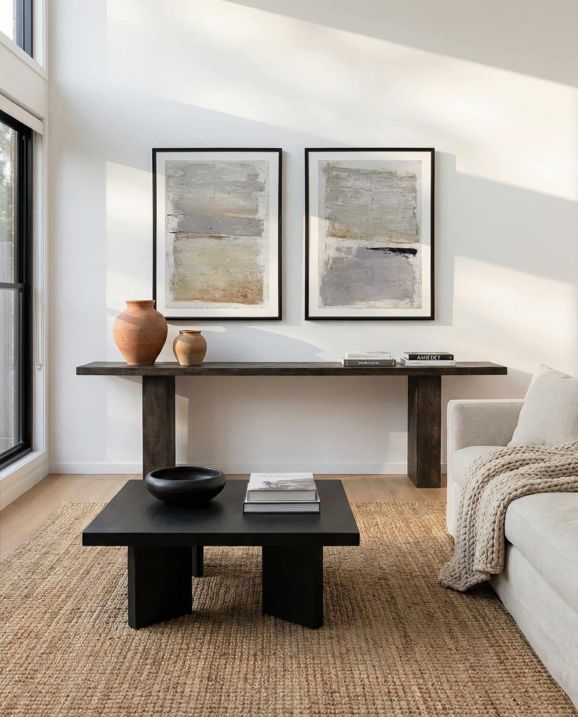 Scenario I & II Art Print Set of 2 | Matching Wall Art from Olive et Oriel where you can shop wallpaper and artworks online
