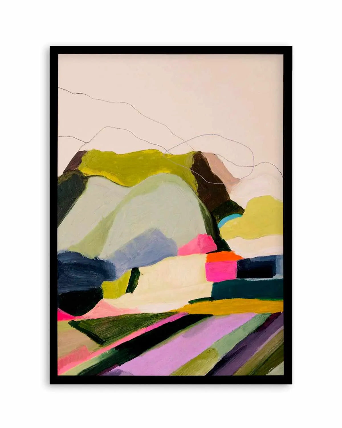 Scents of Lavender by Leigh Viner Art Print from Olive et Oriel where you can shop wallpaper and artworks online