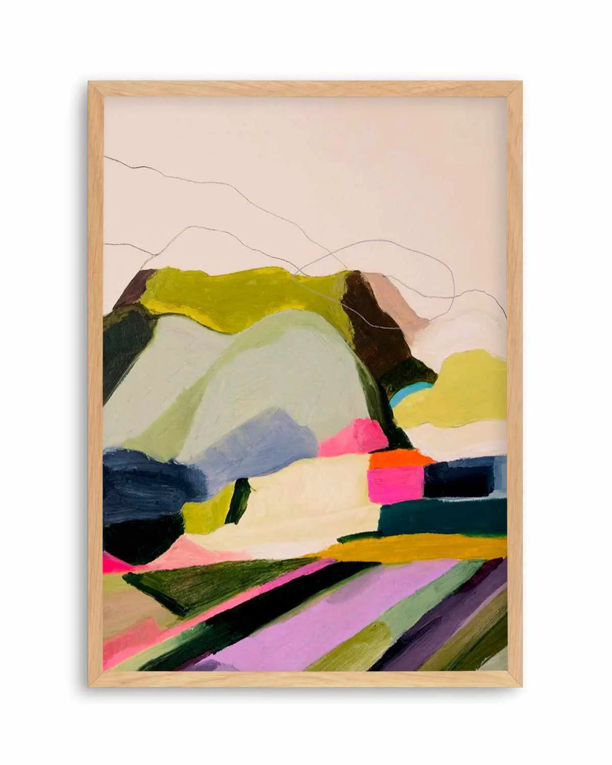 Scents of Lavender by Leigh Viner Art Print from Olive et Oriel where you can shop wallpaper and artworks online