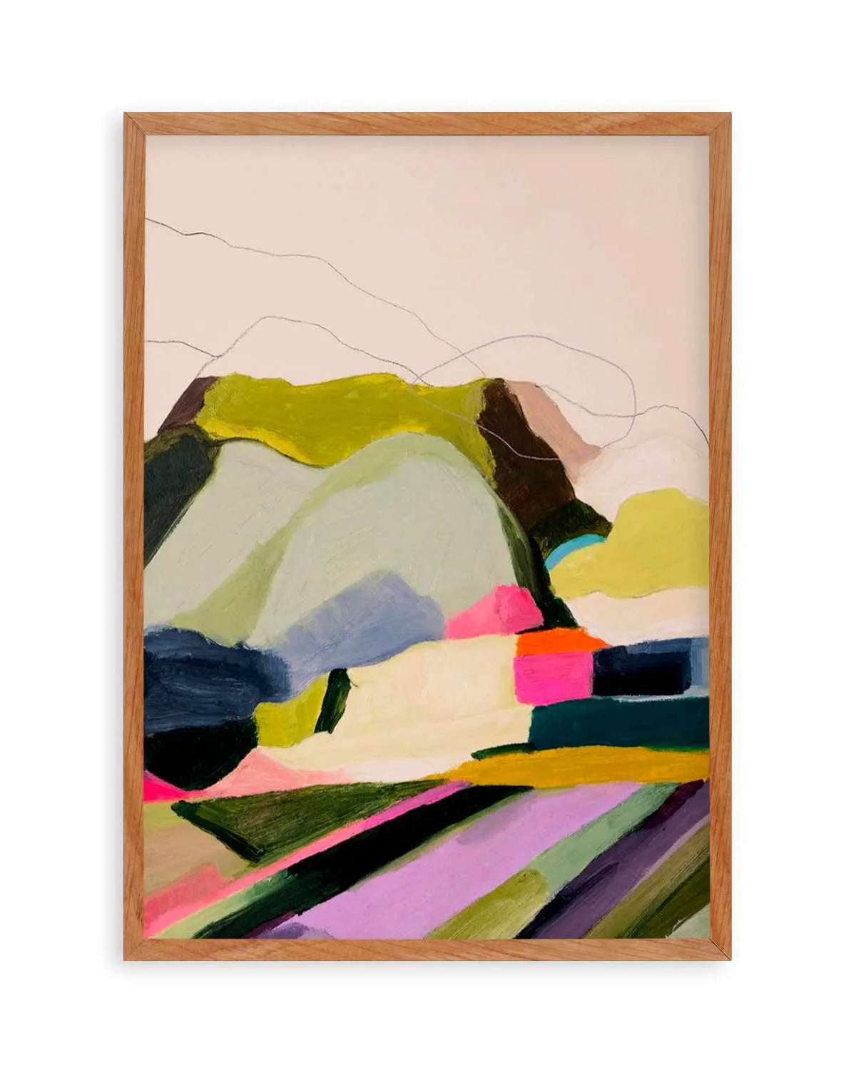 Scents of Lavender by Leigh Viner Art Print from Olive et Oriel where you can shop wallpaper and artworks online