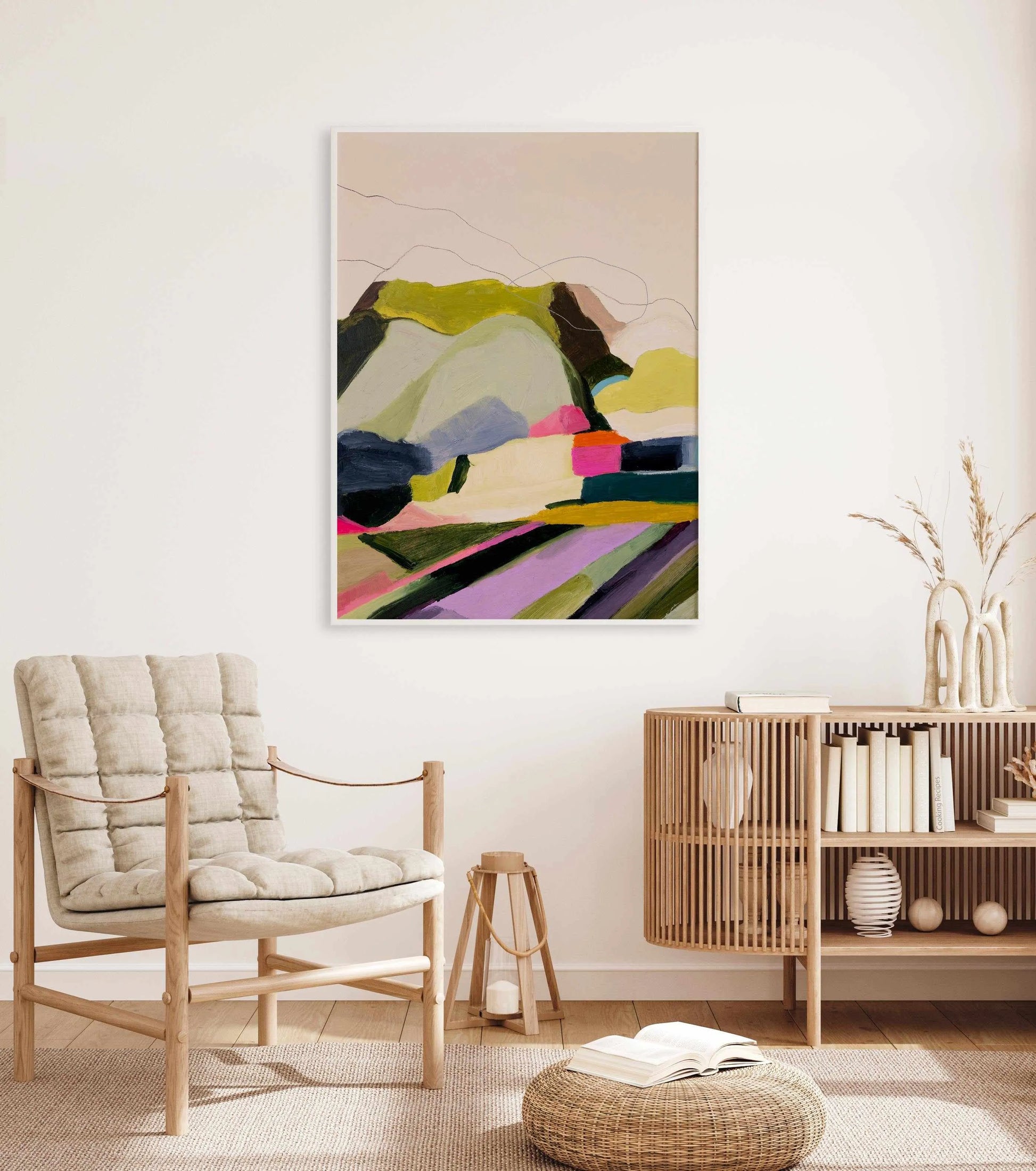 Scents of Lavender by Leigh Viner Art Print-PRINT-Olive et Oriel-Leigh Viner-Buy-Australian-Art-Prints-Online-with-Olive-et-Oriel-Your-Artwork-Specialists-Austrailia-Decorate-With-Coastal-Photo-Wall-Art-Prints-From-Our-Beach-House-Artwork-Collection-Fine-Poster-and-Framed-Artwork