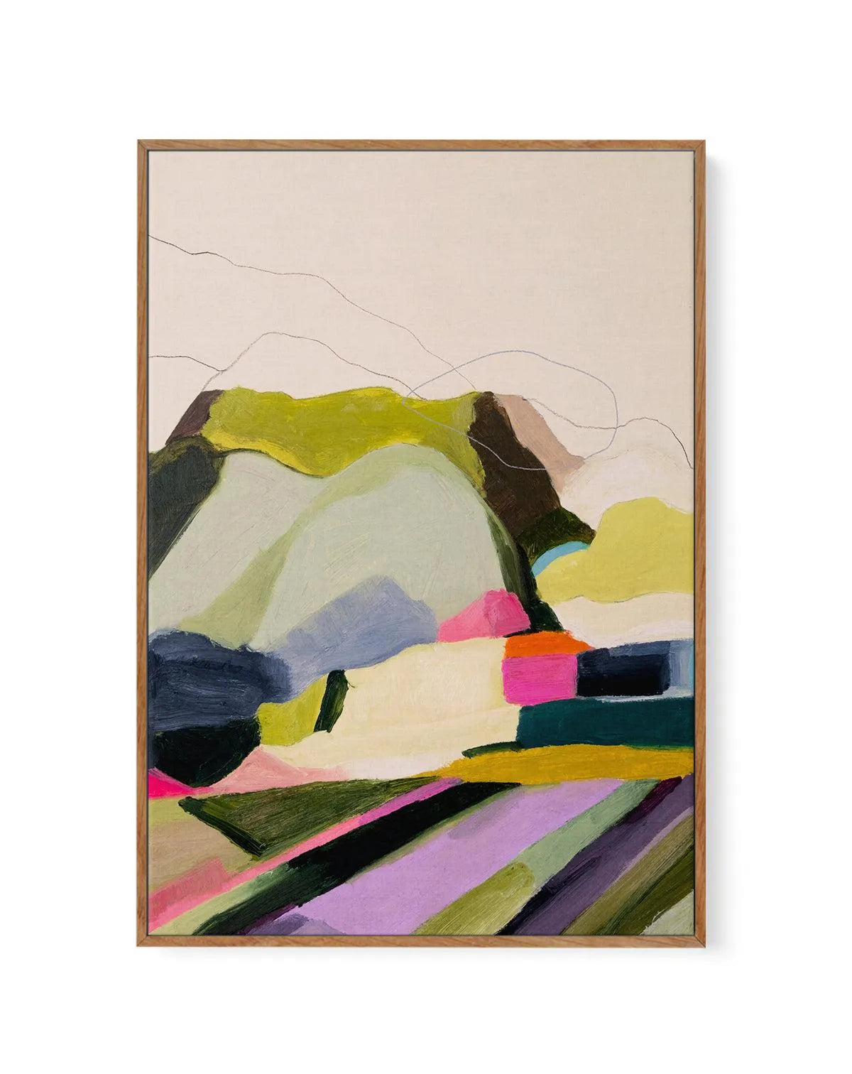 Scents of Lavender by Leigh Viner | Framed Canvas-CANVAS-You can shop wall art online with Olive et Oriel for everything from abstract art to fun kids wall art. Our beautiful modern art prints and canvas art are available from large canvas prints to wall art paintings and our proudly Australian artwork collection offers only the highest quality framed large wall art and canvas art Australia - You can buy fashion photography prints or Hampton print posters and paintings on canvas from Olive et Or