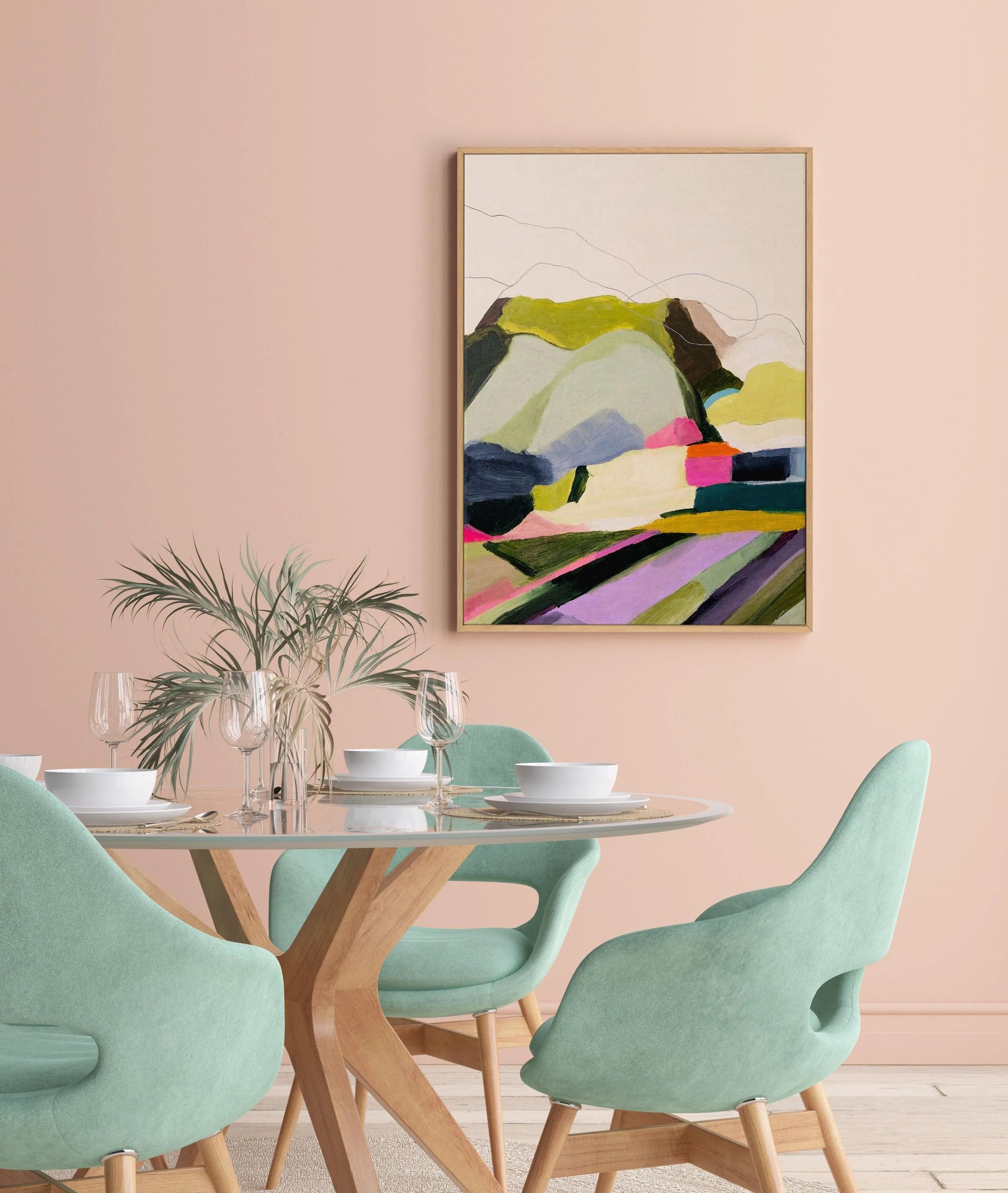 Scents of Lavender by Leigh Viner | Framed Canvas-CANVAS-You can shop wall art online with Olive et Oriel for everything from abstract art to fun kids wall art. Our beautiful modern art prints and canvas art are available from large canvas prints to wall art paintings and our proudly Australian artwork collection offers only the highest quality framed large wall art and canvas art Australia - You can buy fashion photography prints or Hampton print posters and paintings on canvas from Olive et Or