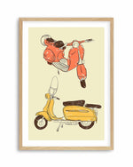 Scooter IV by GraphINC Art Print