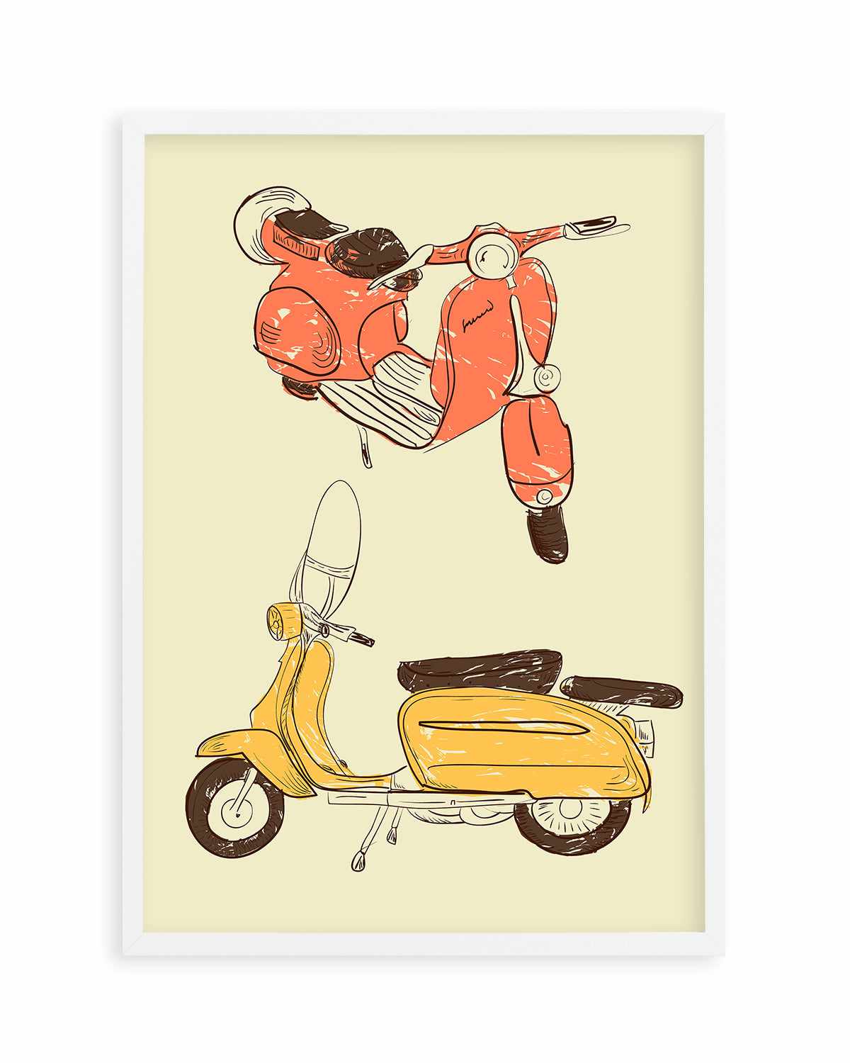 Scooter IV by GraphINC Art Print